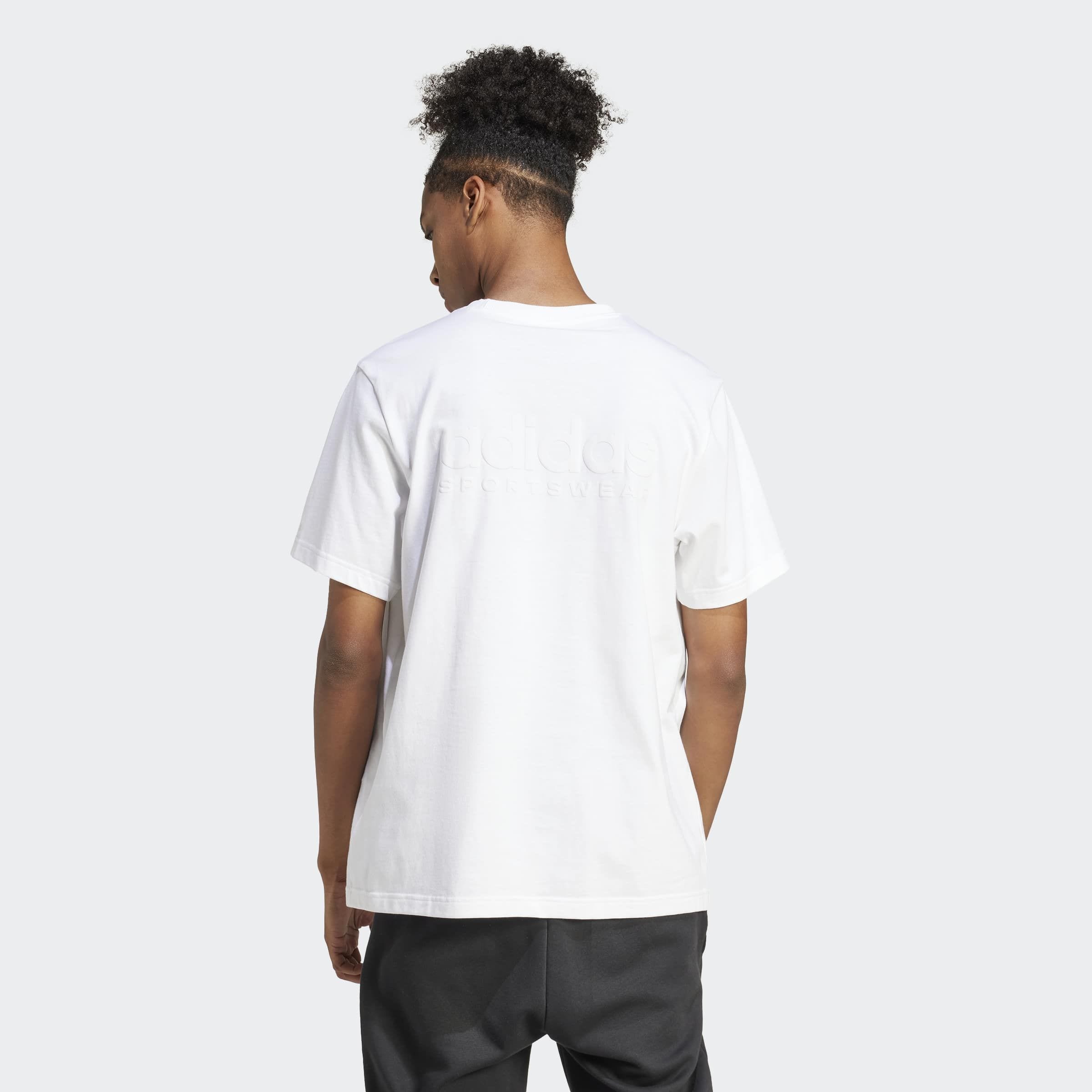 adidas Sportswear T-Shirt »M ALL SZN G T«, Grafik als Schaumprint auf der Rückseite