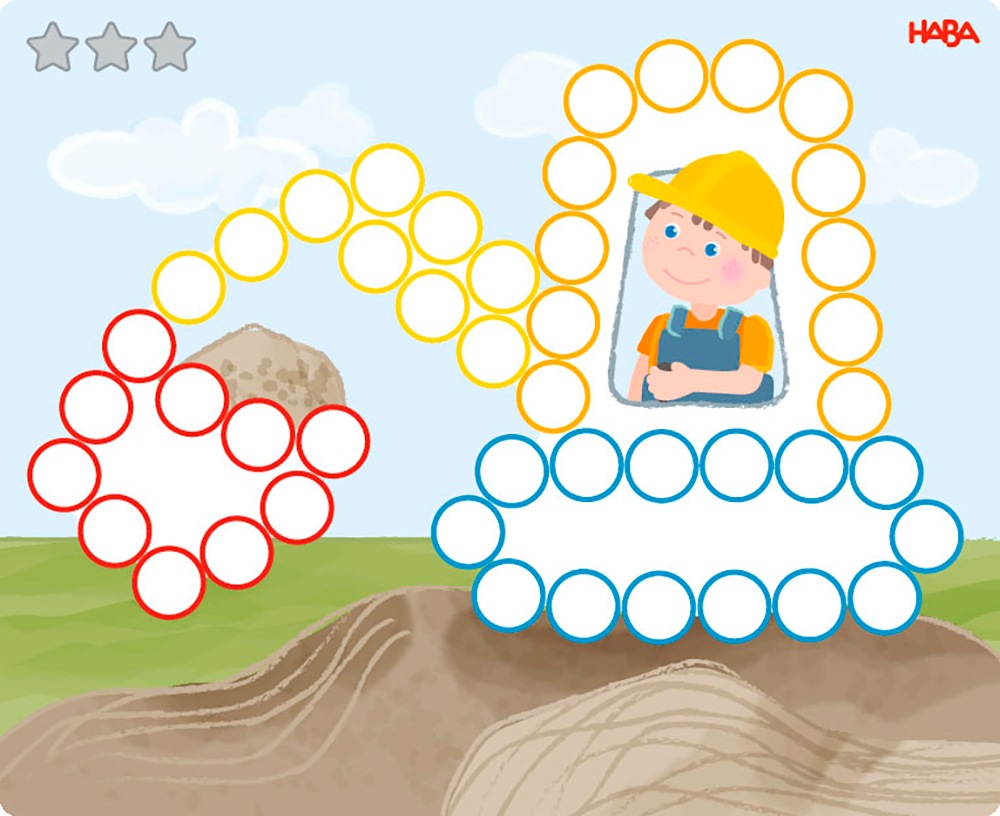 Haba Lernspielzeug »Zuordnungsspiel Scheibix«