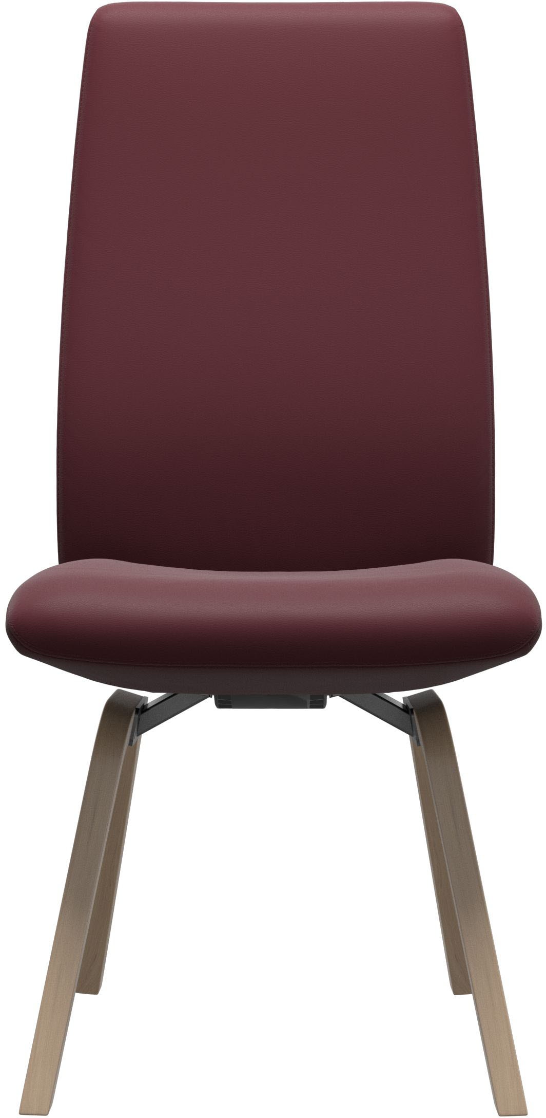 Stressless® Polsterstuhl »Laurel«, Leder BATICK, High Back, Größe L, mit schräggestellten Beinen in Schwarz
