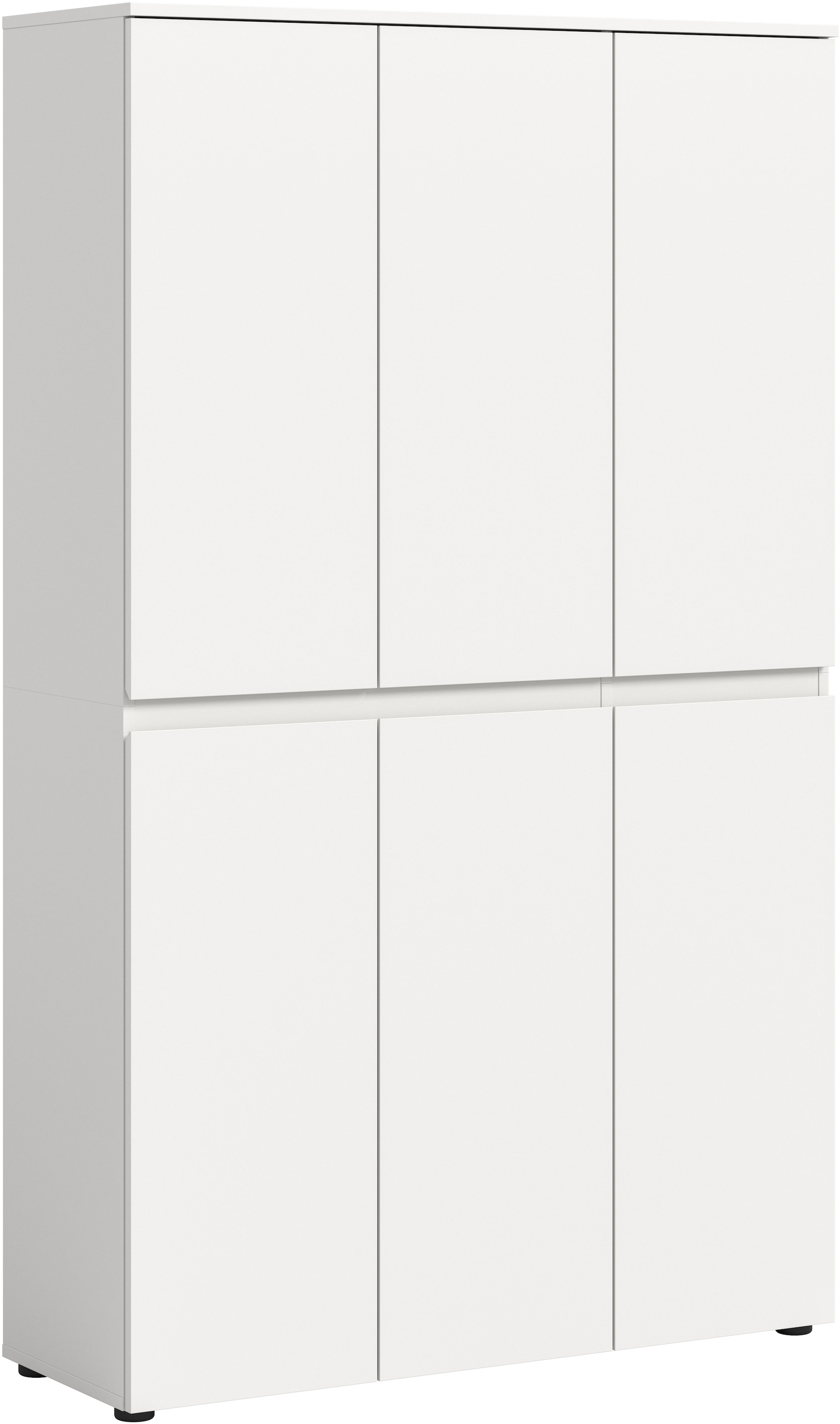 Home affaire Mehrzweckschrank »CIPELA« 1 Stk. tlg. BxH:105x175 cm, viel Stauraum, variable Einlegeböden, Kleiderstange