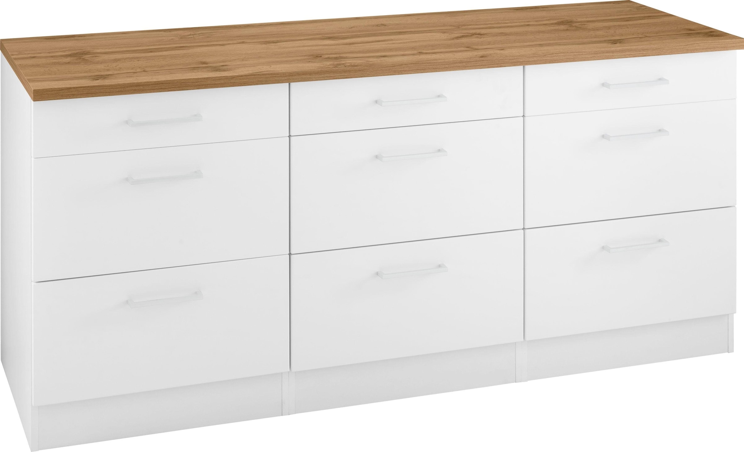 KOCHSTATION Unterschrank »KS-Kehl« Breite 180 cm