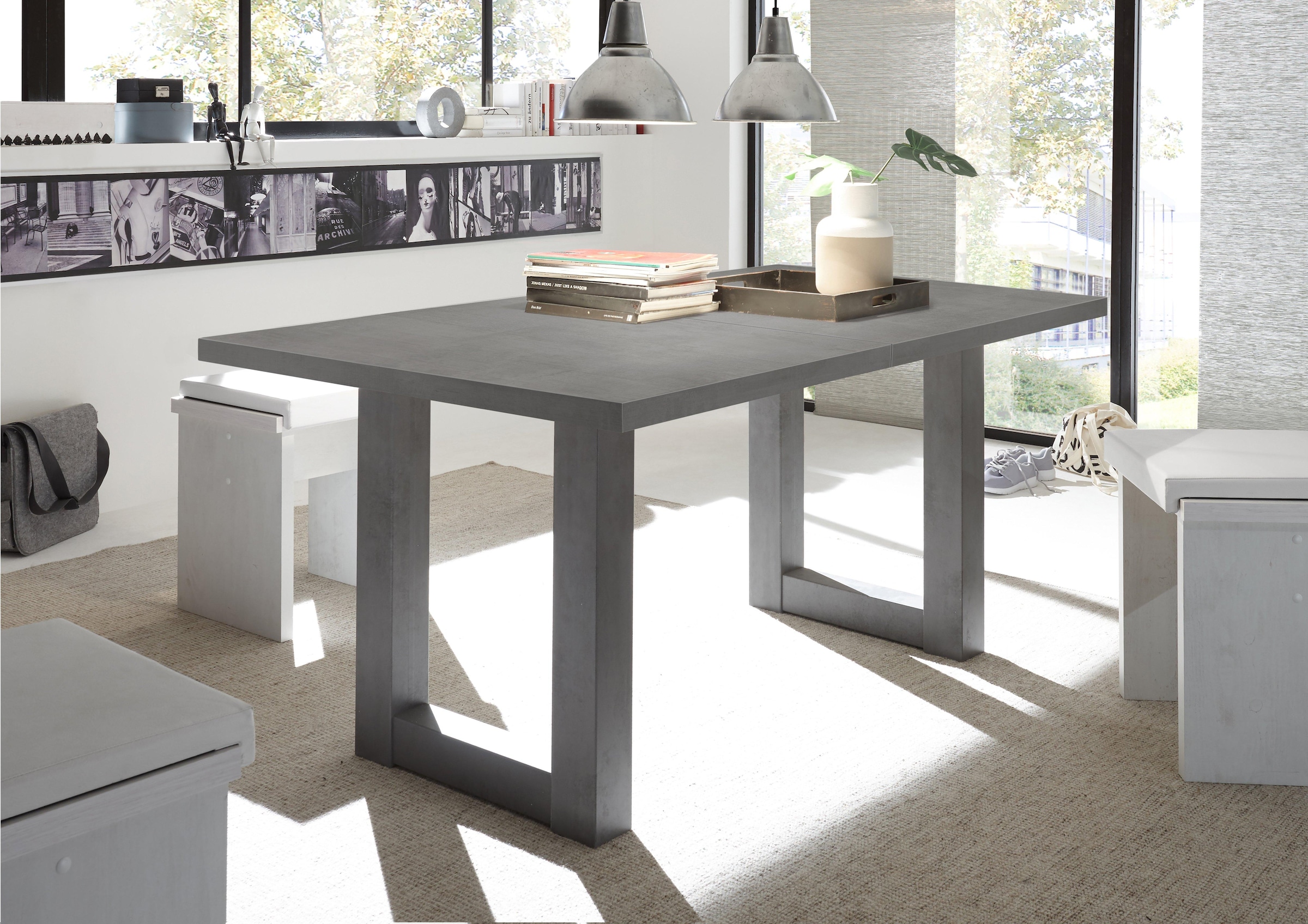 Mäusbacher Esstisch »Mister« OTTOs Choice,  mit Auszug (160-210 cm), Gestell in U-Form