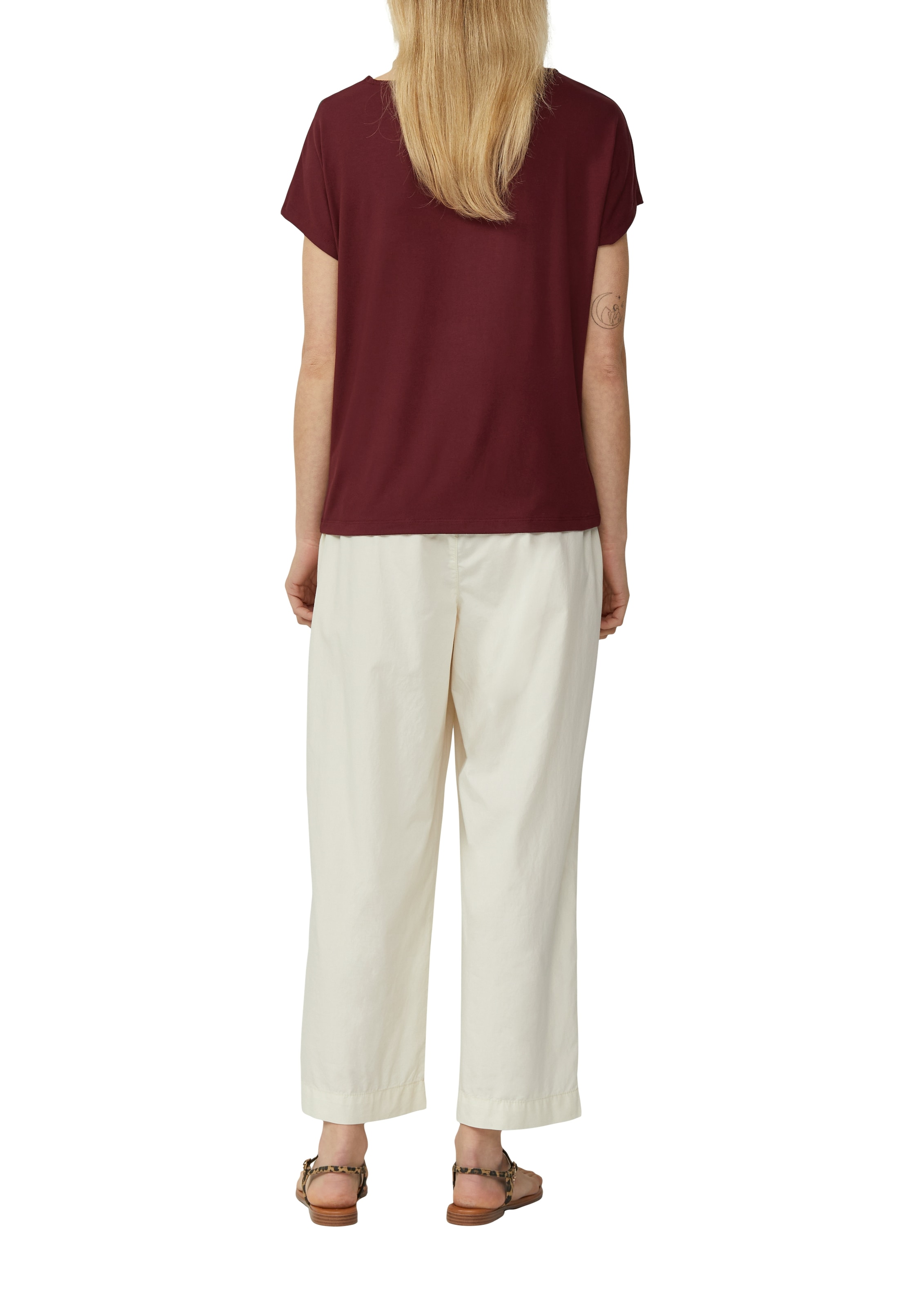 s.Oliver T-Shirt mit Markenlabel