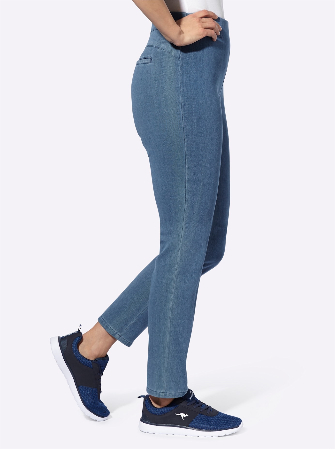 Cosma Schlupfjeans, (1 tlg.)