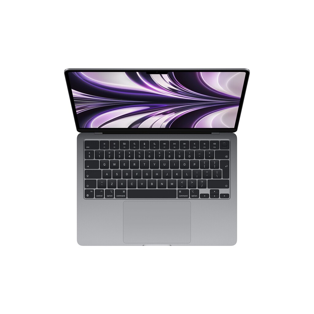 Apple MacBook Air 13,6",  M2 Chip,  Space Grau, 8-Core CPU, 8-Core-GPU, 8 GB RAM, 256 GB SSD