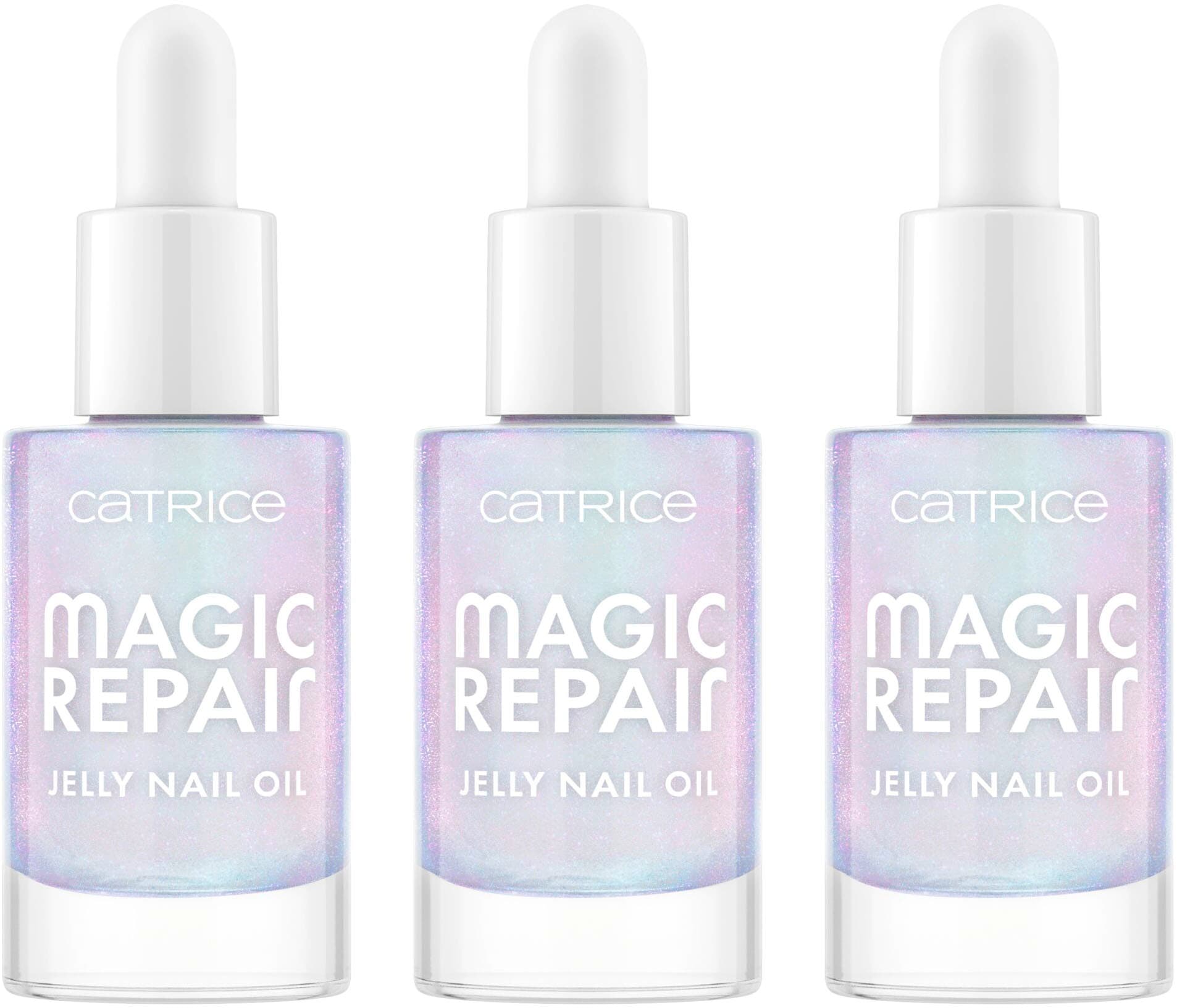 Catrice Nagelpflegeöl »Magic Repair Jelly Nail Oil«, (Set, 3 tlg.), mit angenehmen Duft