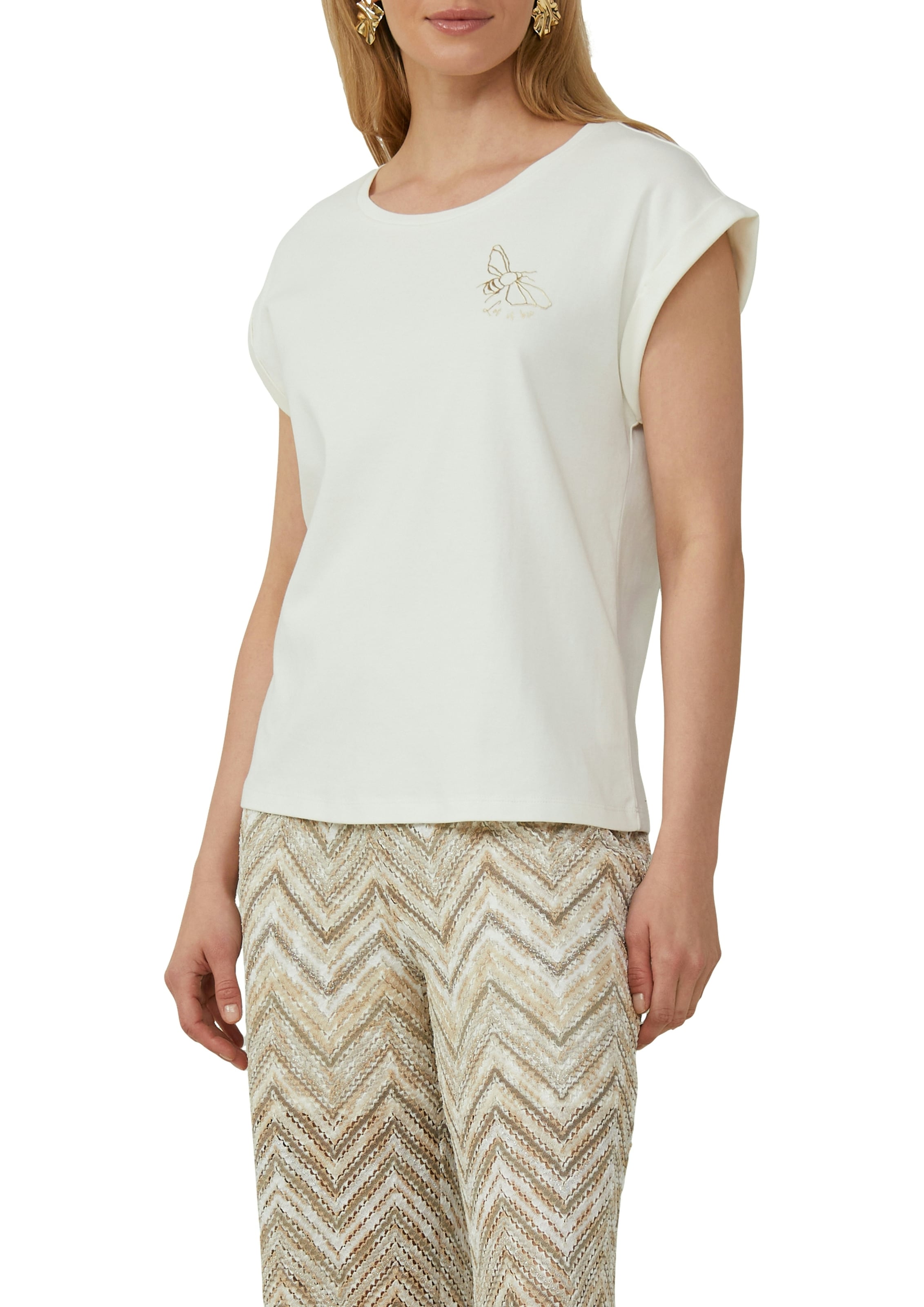 s.Oliver BLACK LABEL T-Shirt mit Motiv Print