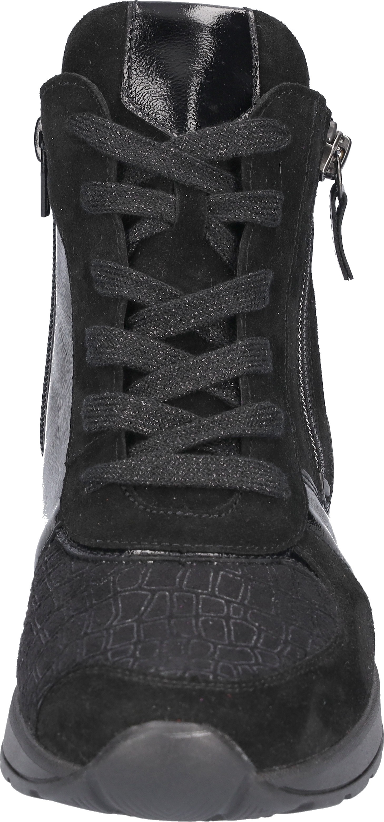 Waldläufer Schnürboots »H-CLARA-Soft«, Komfort-Stiefelette, Orthotritt, in Bequemweite H (=sehr weit)