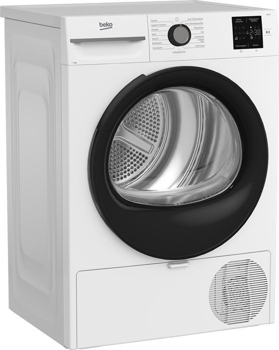 BEKO Wärmepumpentrockner »BM3T38220X« Wärmepumpentechnologie trocknet Wäsche bei niedriger Temperatur.