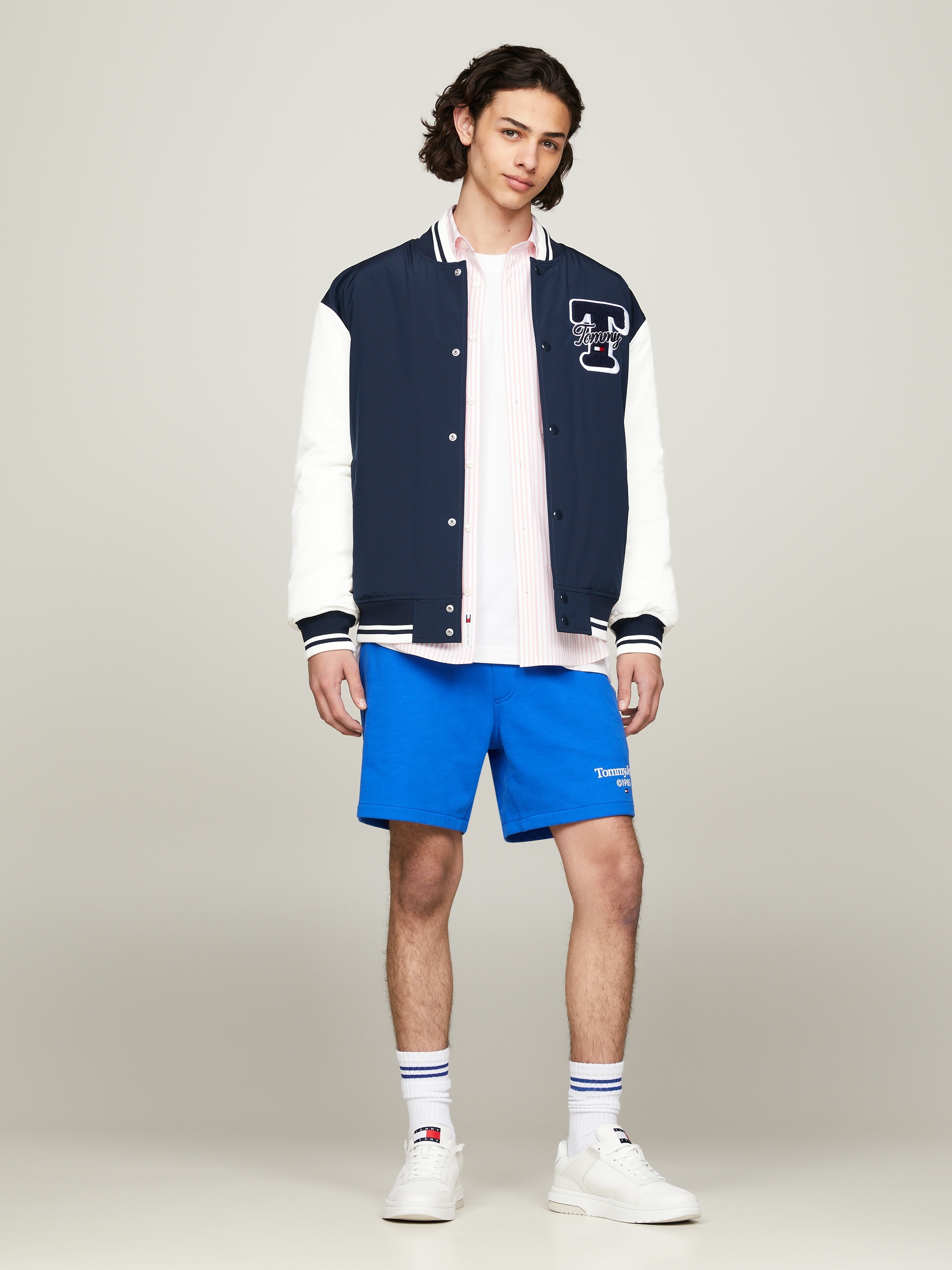 Tommy Jeans Collegejacke »TJM COLORBLOCK VARSITY JACKET«
