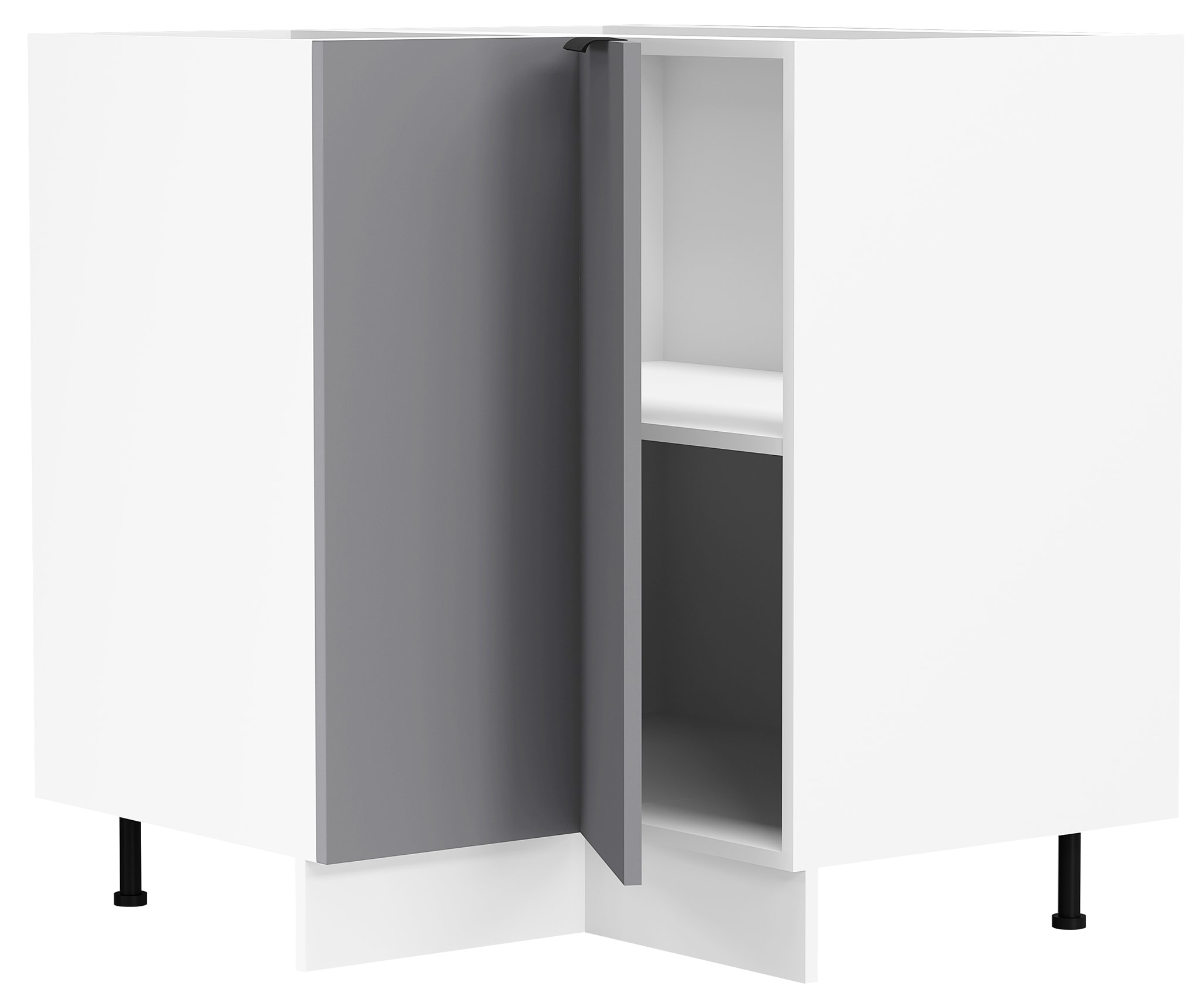VCM Unterschrank »VCM Eckschrank | Maße ca. H. 82 x B. 76 x T. 76 cm | Küchenschrank | Küchenunterschrank | Unterschrank | Küchenmöbel - Fasola«, (1 St.)