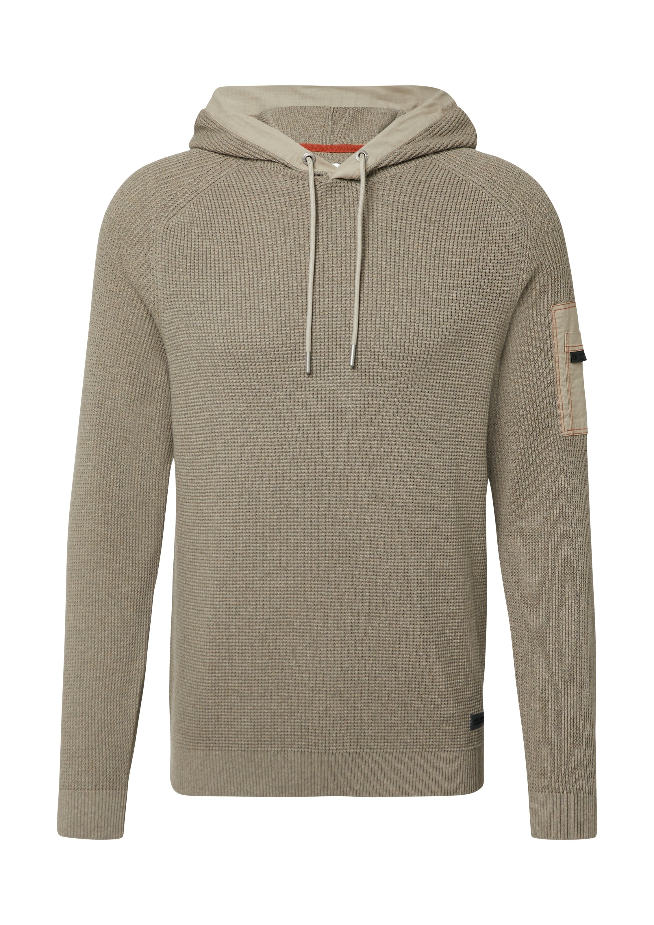 s.Oliver Strickpullover, mit Kapuze und Kordelzug