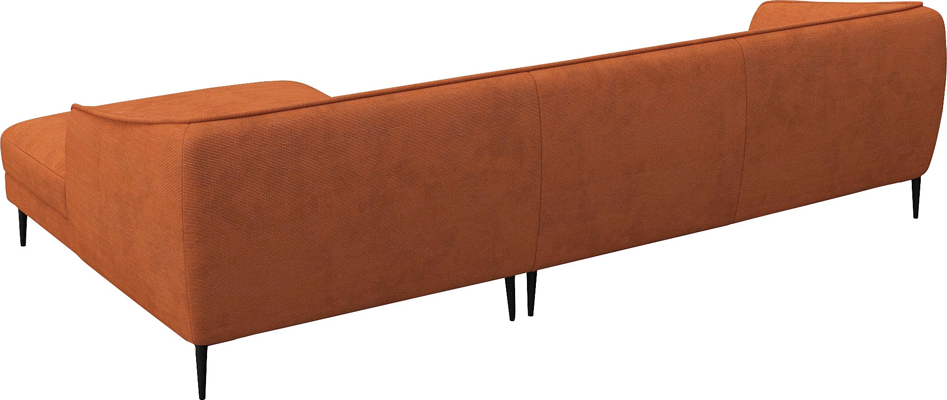 FLEXLUX Ecksofa »Belle Designsofa, L-Form, B/T 288/149 cm«, Skandinavisches Design, In hochwertiger Verarbeitung