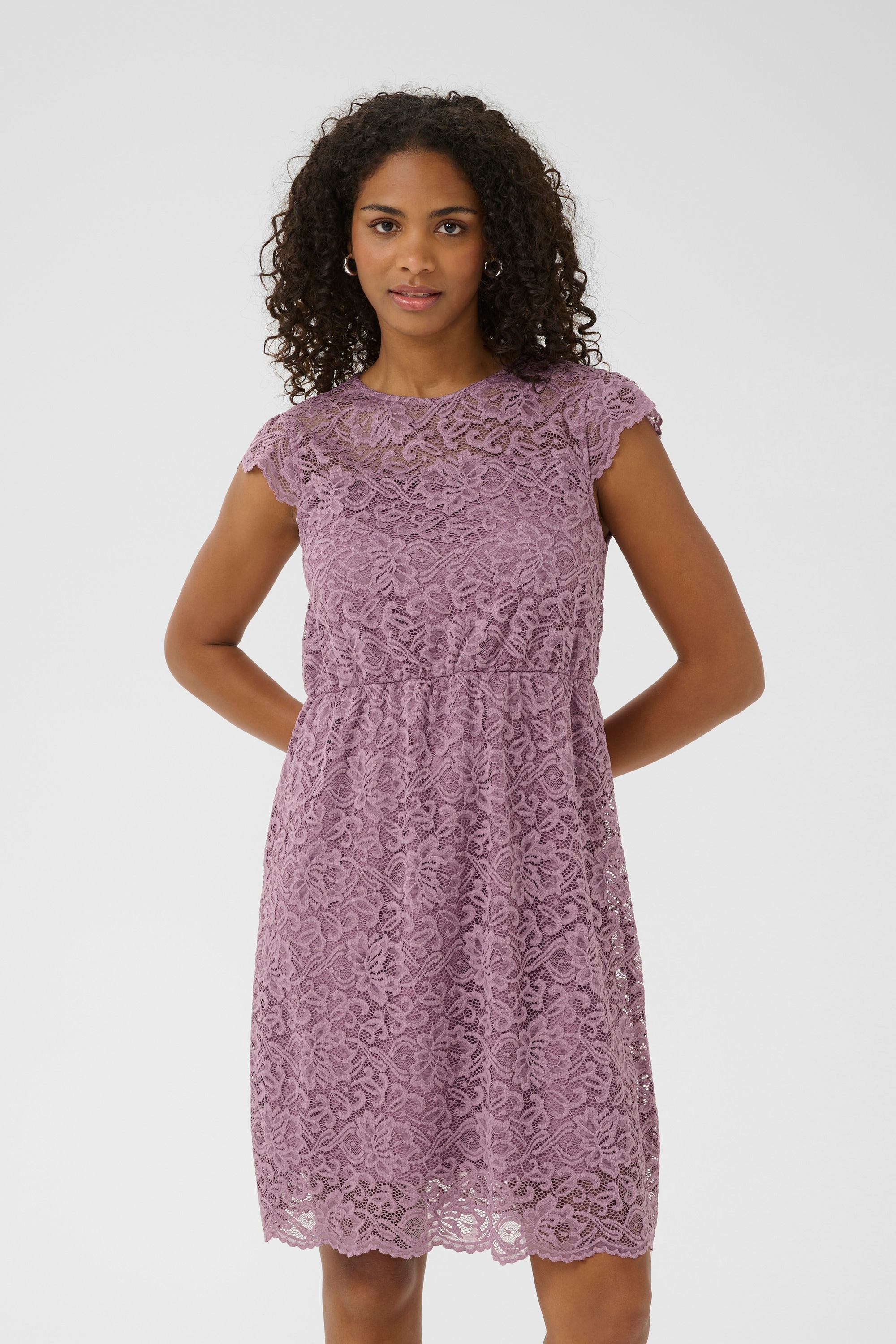 KAFFE Midikleid »Damen Kleid KAanna«