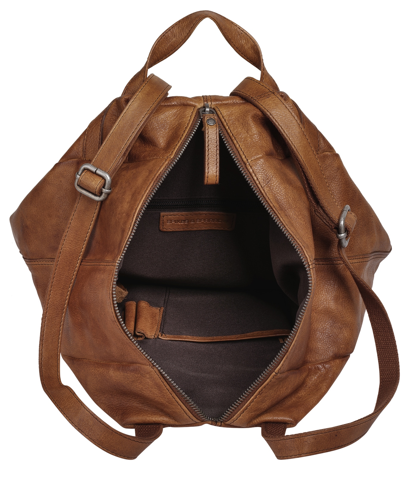 Spikes & Sparrow Cityrucksack, echt Leder