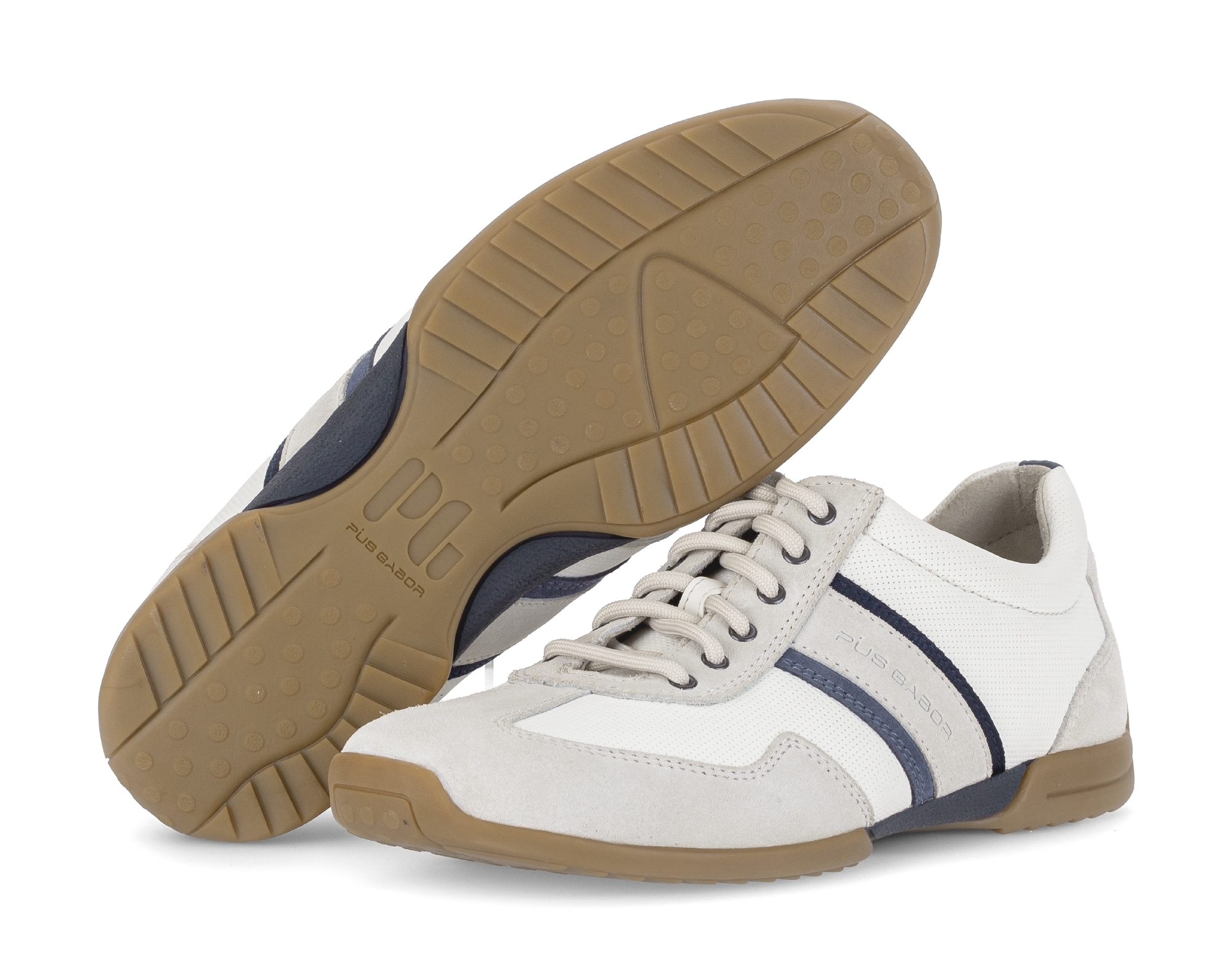 Pius Gabor Sneaker  , Freizeitschuh, Halbschuh, Schnürschuh mit Logo, Weite G (=weit)