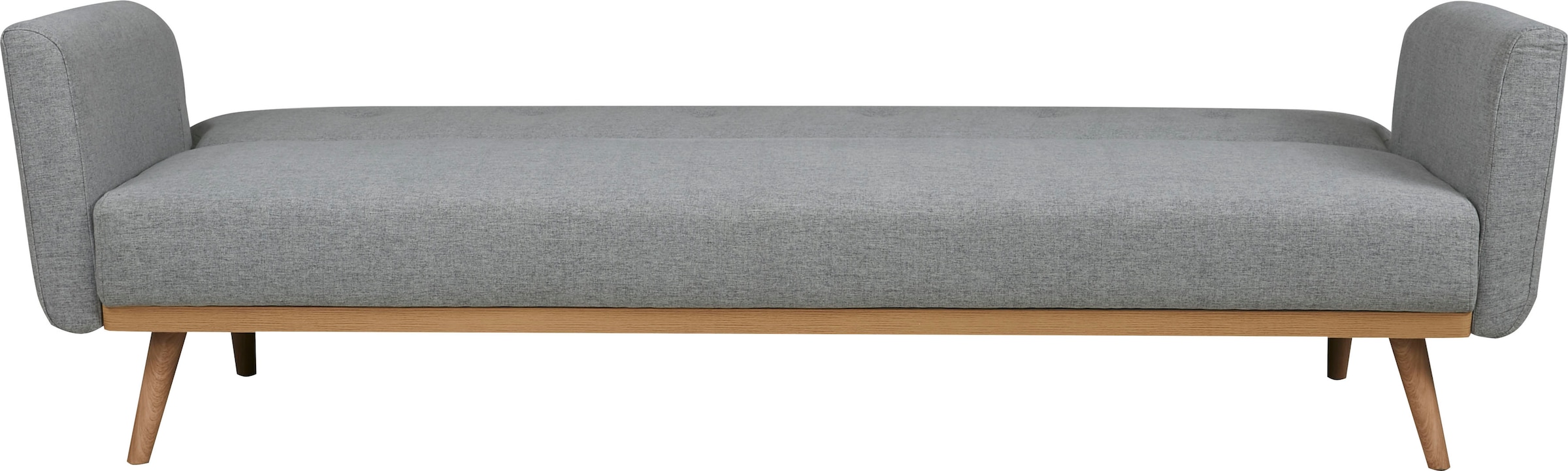 SalesFever Schlafsofa »Komfortables Schlafsofa zum Entspannen«, Knopfheftung an der Rückenfläche