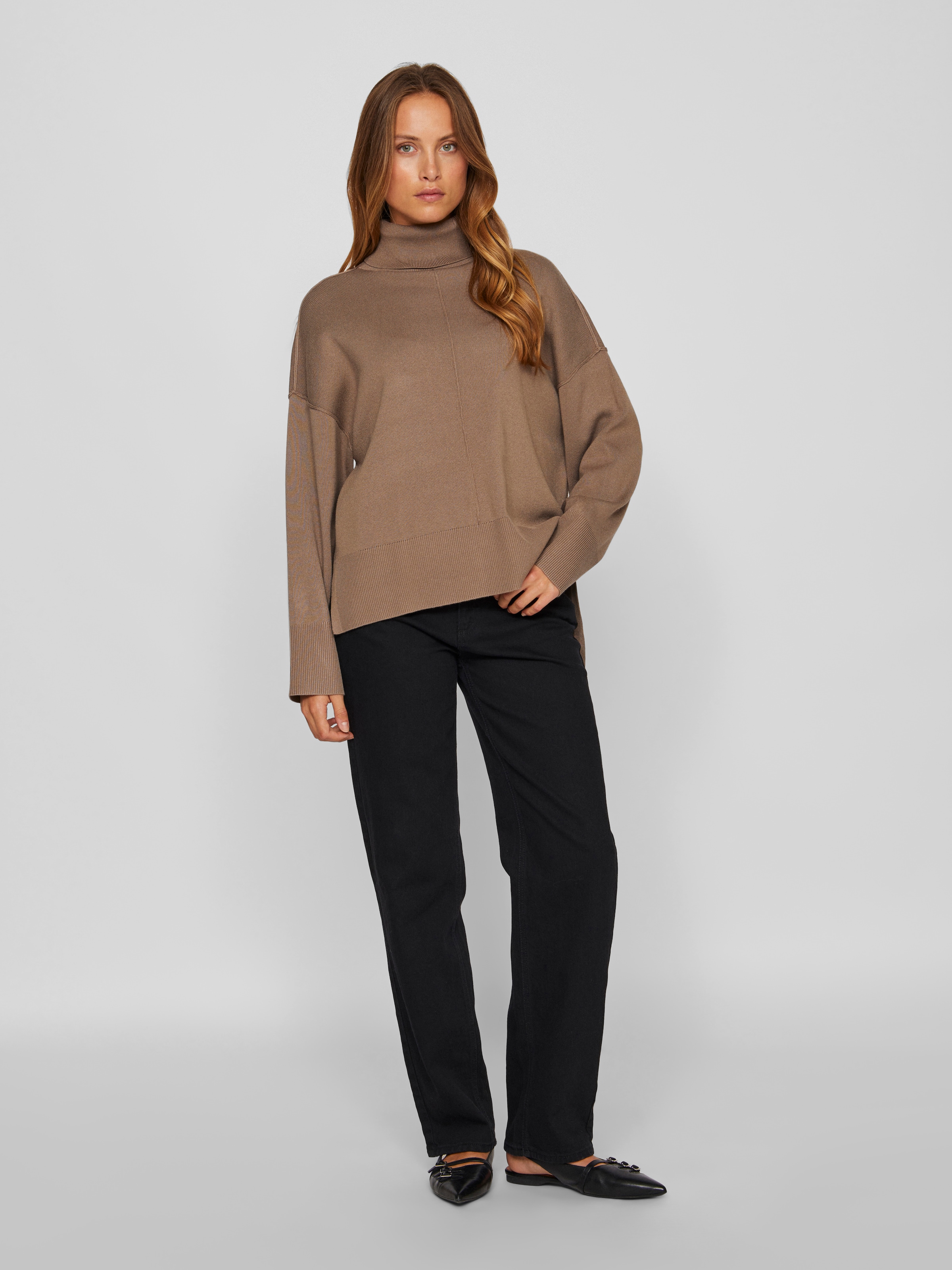 Vila Rollkragenpullover »VIOSTRIA ROLLNECK L/S KNIT TOP-NOOS«