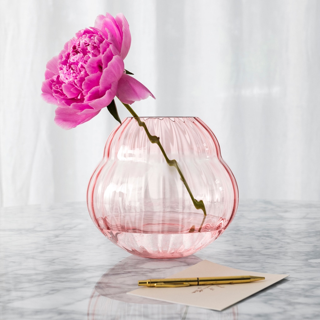 Villeroy & Boch Dekovase »Vase Rose Garden Home 13 cm rosé«