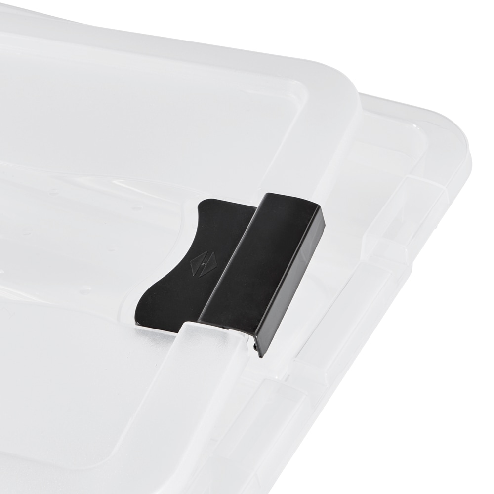 keeeper Aufbewahrungsbox »Cornelia, 6er Set, 7 L, 39,5 x 29,5 x 9,5 cm« durch Clips verschließbar, Griffe am Boden