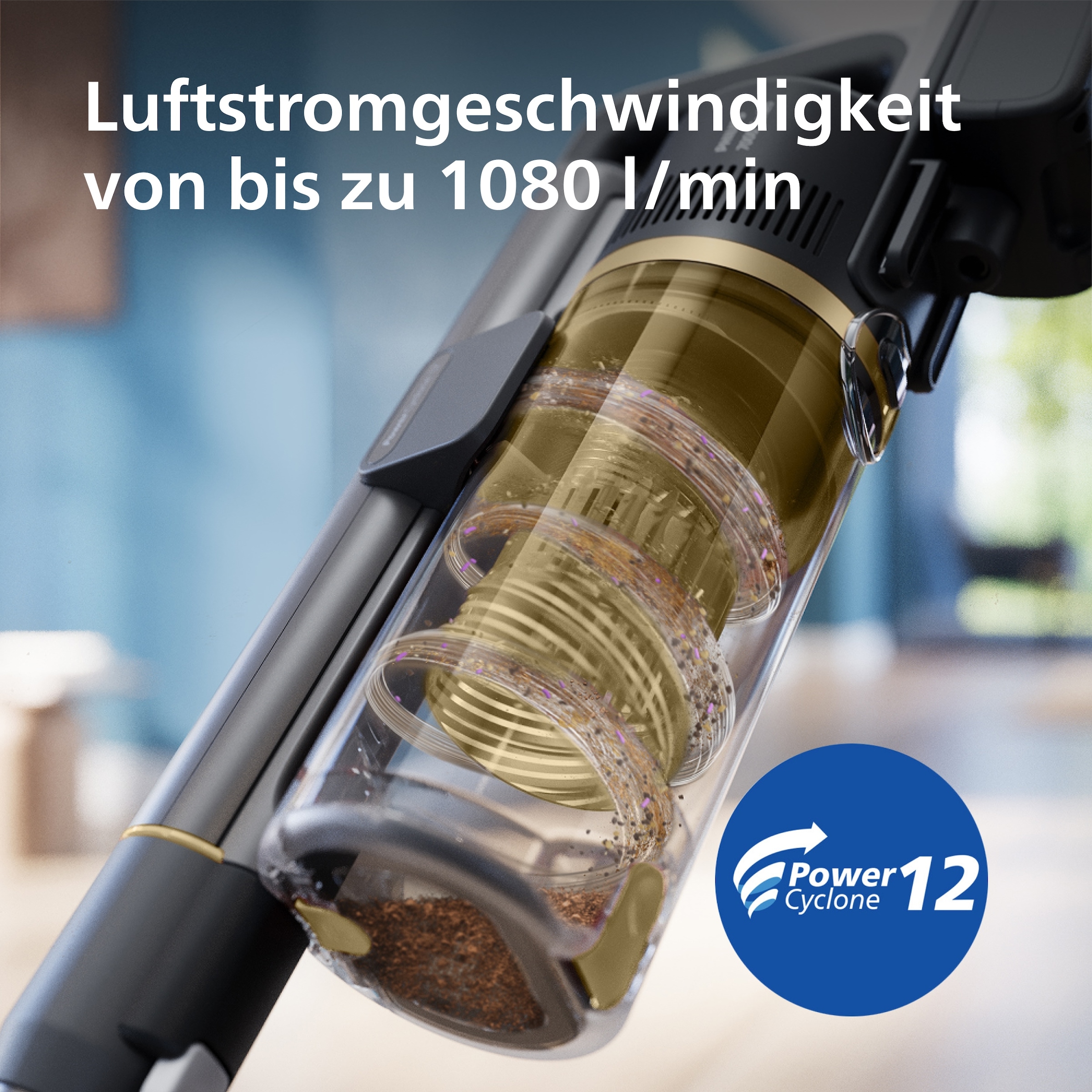 Philips Akku-Hand-und Stielstaubsauger »XC7067/01 SpeedPro Max 7000 Series Advanced "Pet"« mit bis zu 80 Minuten Laufzeit und Bodendüse mit Anti-Haarentwirrung