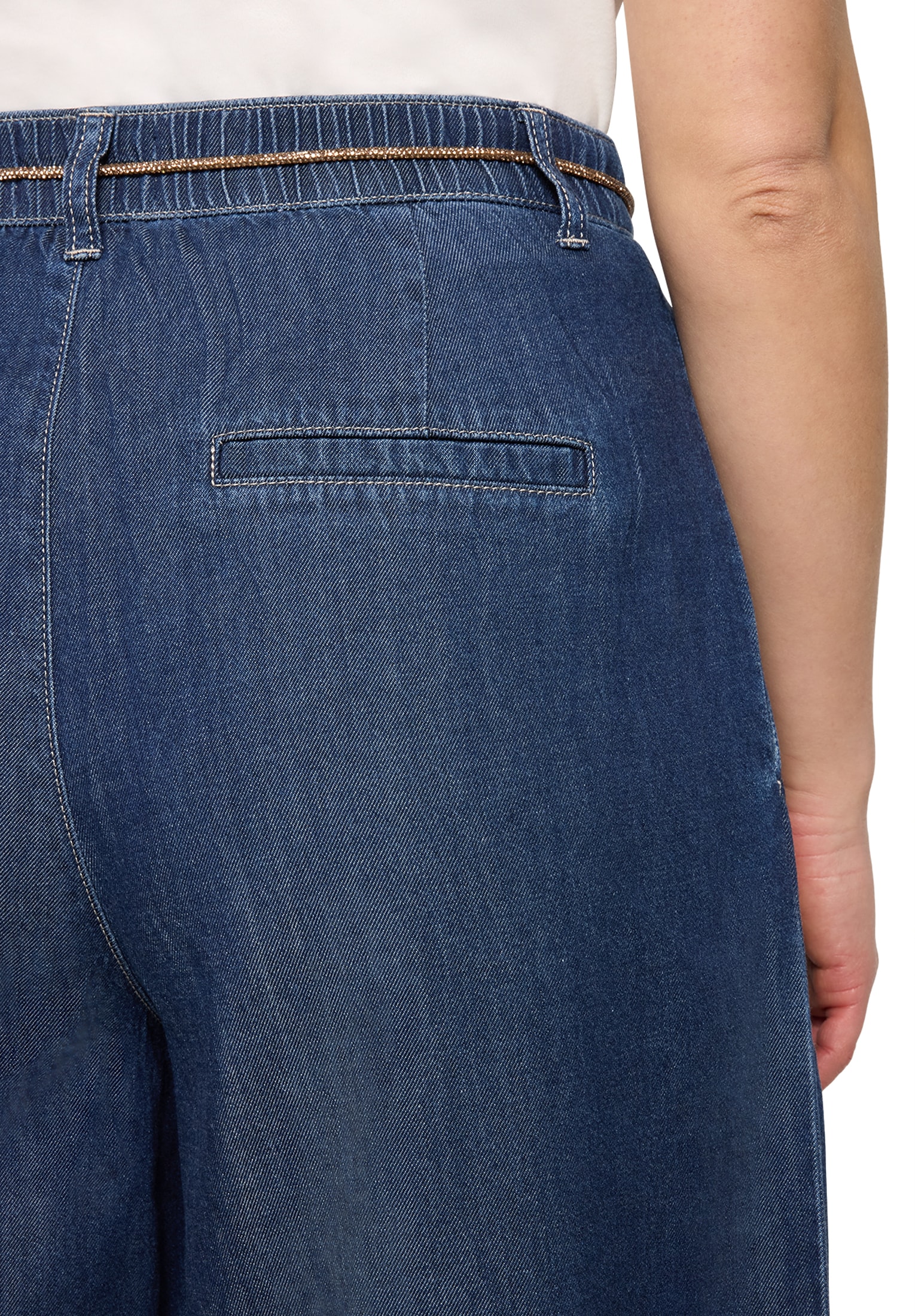 Cartoon Bermudas »Bermuda mit Bindegürtel«