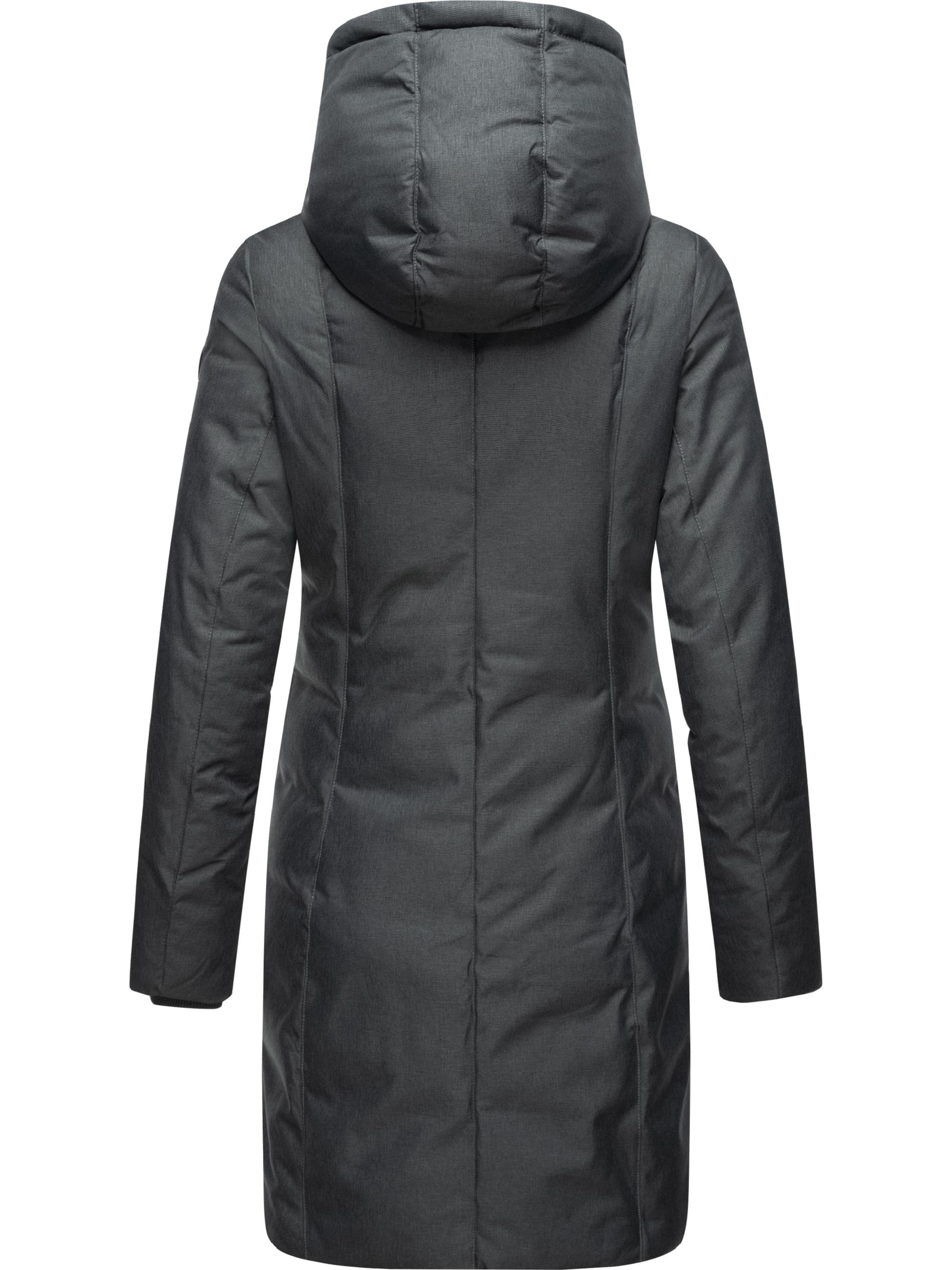 Ragwear Wintermantel »Wintermantel Amarri«, stylischer Winterparka mit großer Kapuze