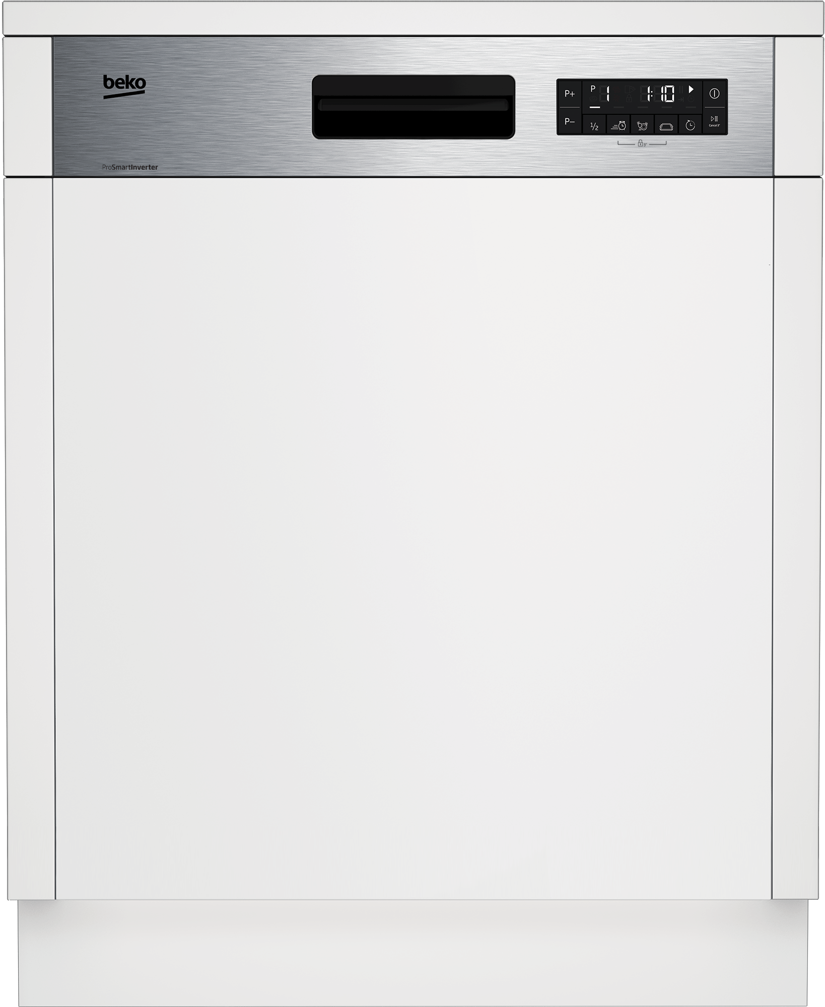 BEKO teilintegrierbarer Geschirrspüler »BDSN36451X« 9,5 l 14 tlg. Maßgedecke