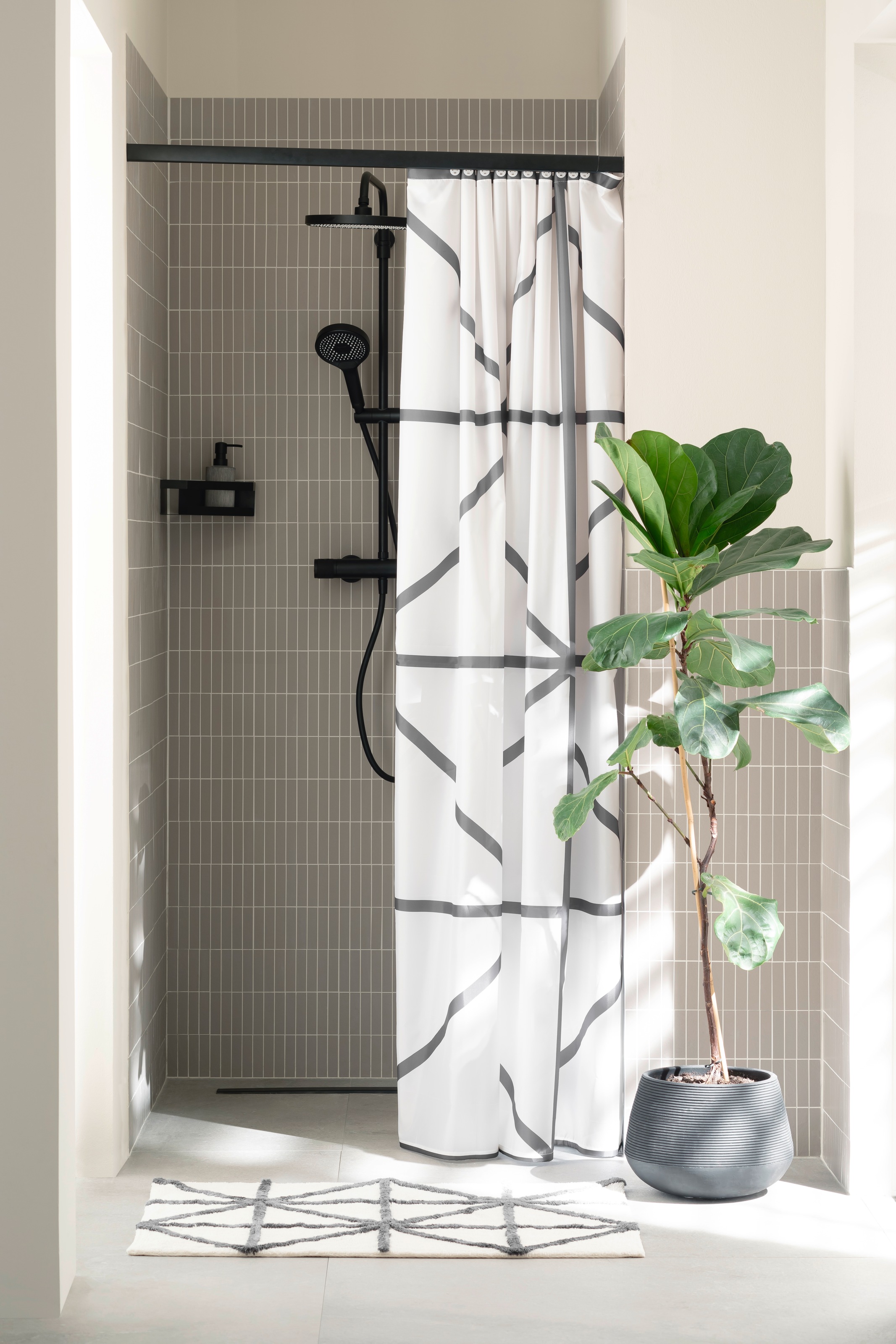 SCHÖNER WOHNEN-Kollektion Badematte »Barbados 232« Höhe 17 mm fußbodenheizungsgeeignet kuschelweicher Badezimmerteppich, waschbar