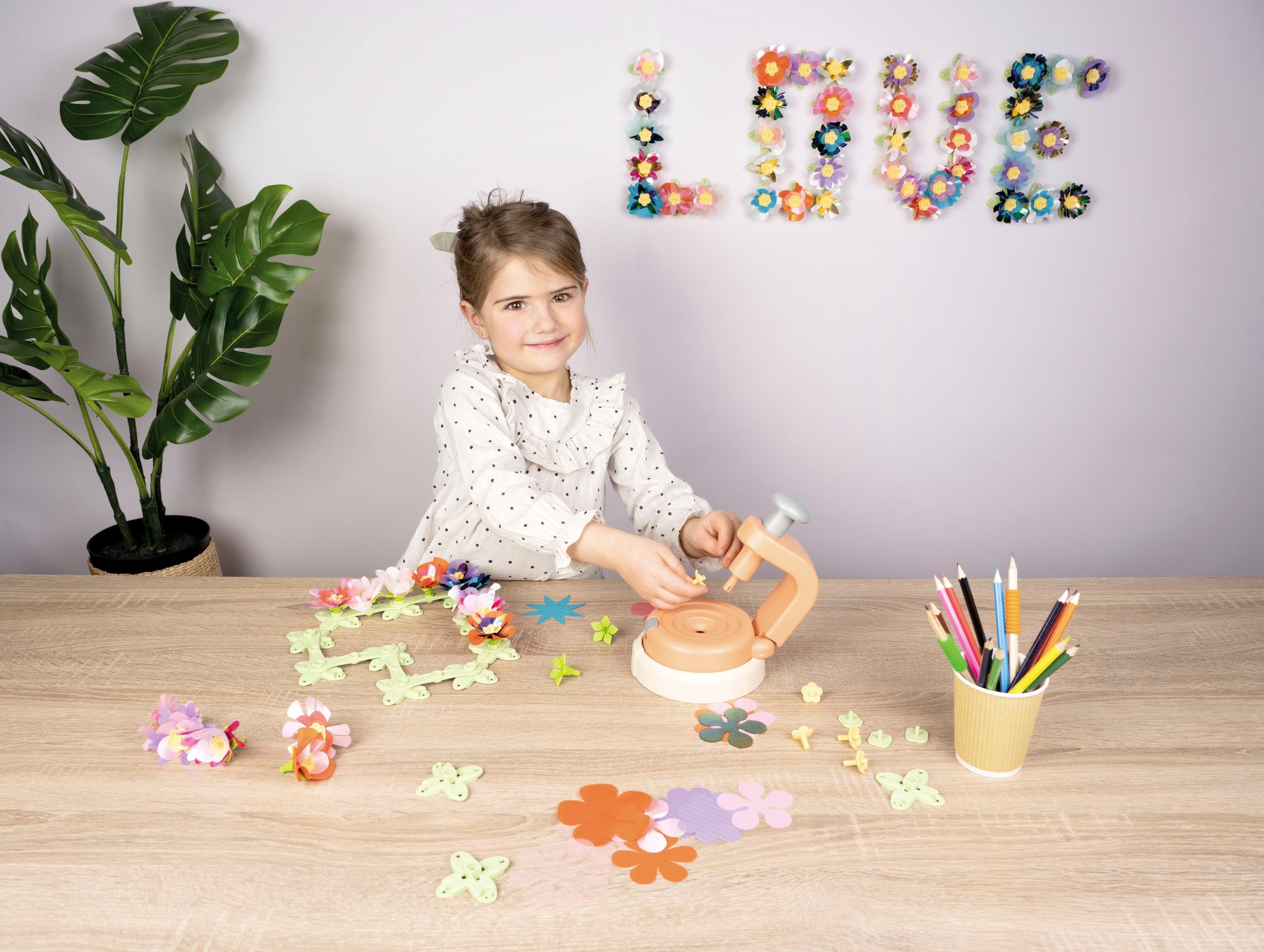 Smoby Kreativset »Crea Flower Deko Set«, Made in Europe