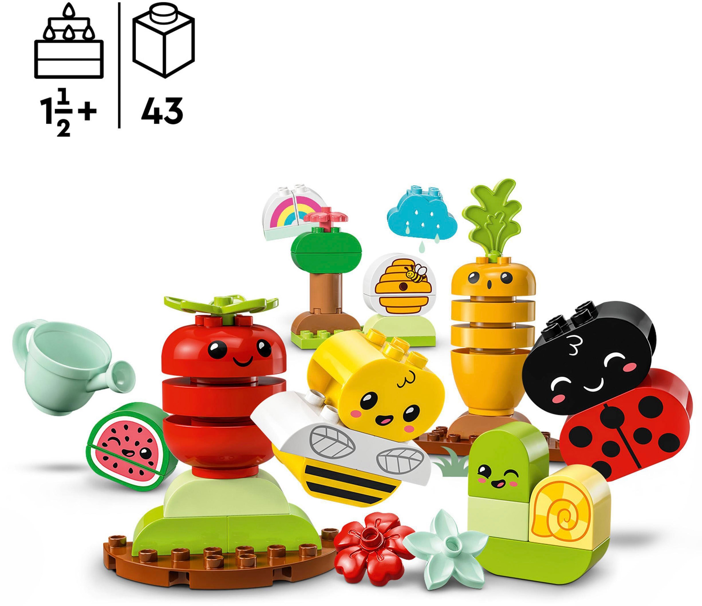 LEGO® Konstruktionsspielsteine bei (10984), (43 St.) »Biogarten My LEGO® DUPLO First«