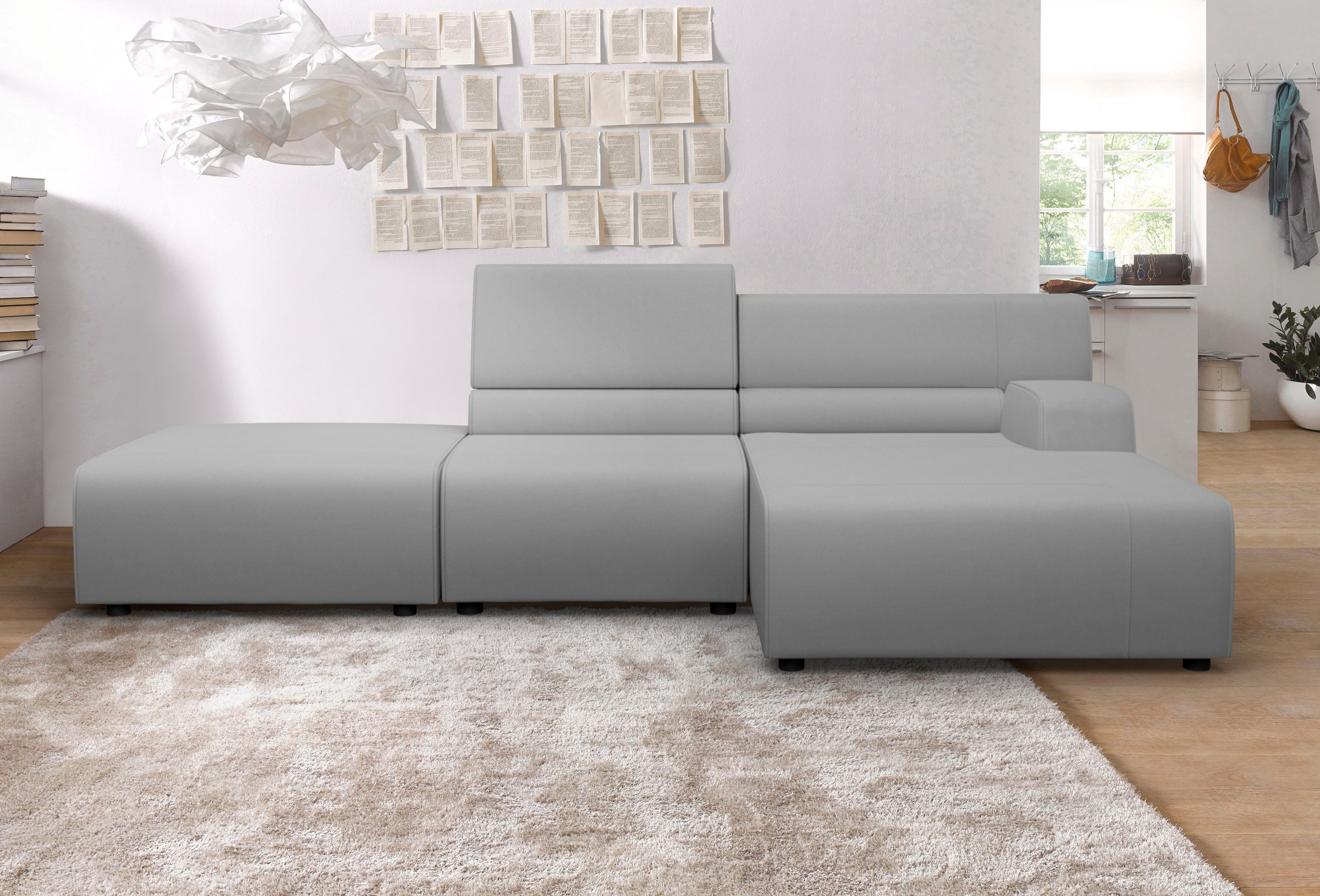 Egoitaliano Ecksofa »Babouche, Designsofa mit außergewöhnlichem Sitzkomfort zum Wohlfühlen«