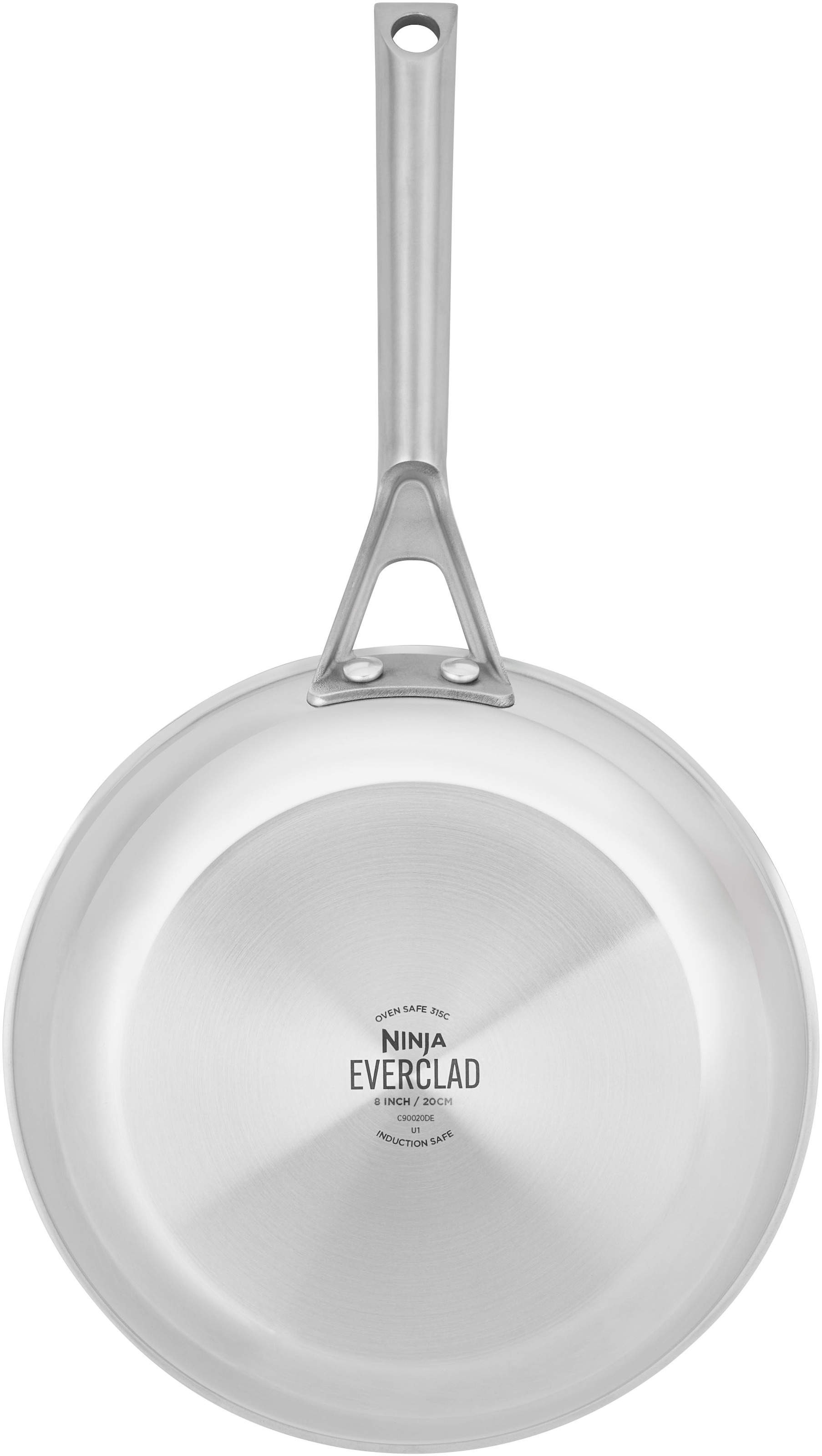 NINJA Bratpfanne »Ninja EverClad Edelstahl-Pfanne  C900DE« Edelstahl 1 Stk. tlg. Entwickelt für den Einsatz unter schwierigsten Kochbedingungen