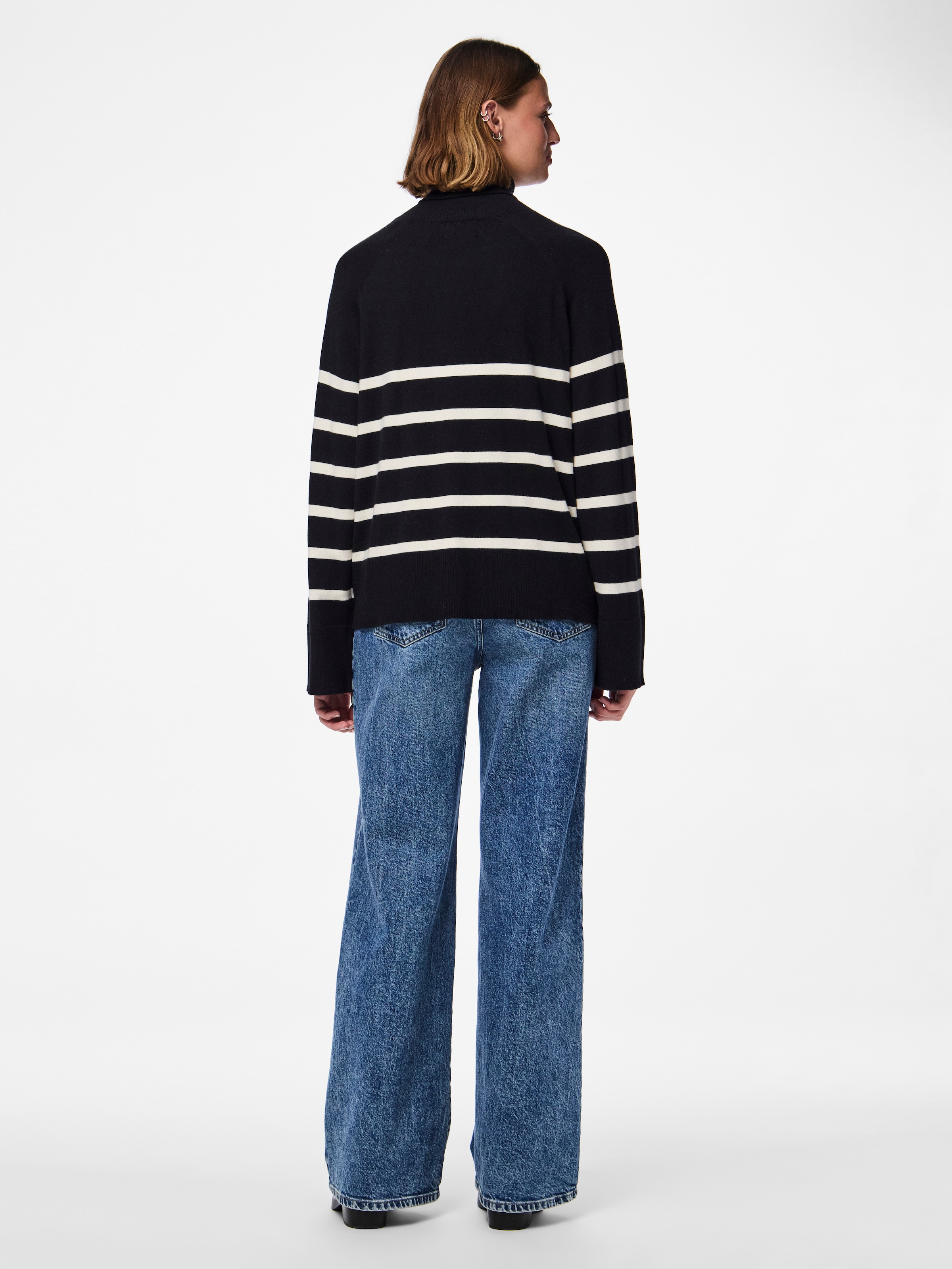 pieces Rollkragenpullover »PCSIA LS ROLLNECK KNIT NOOS BC«