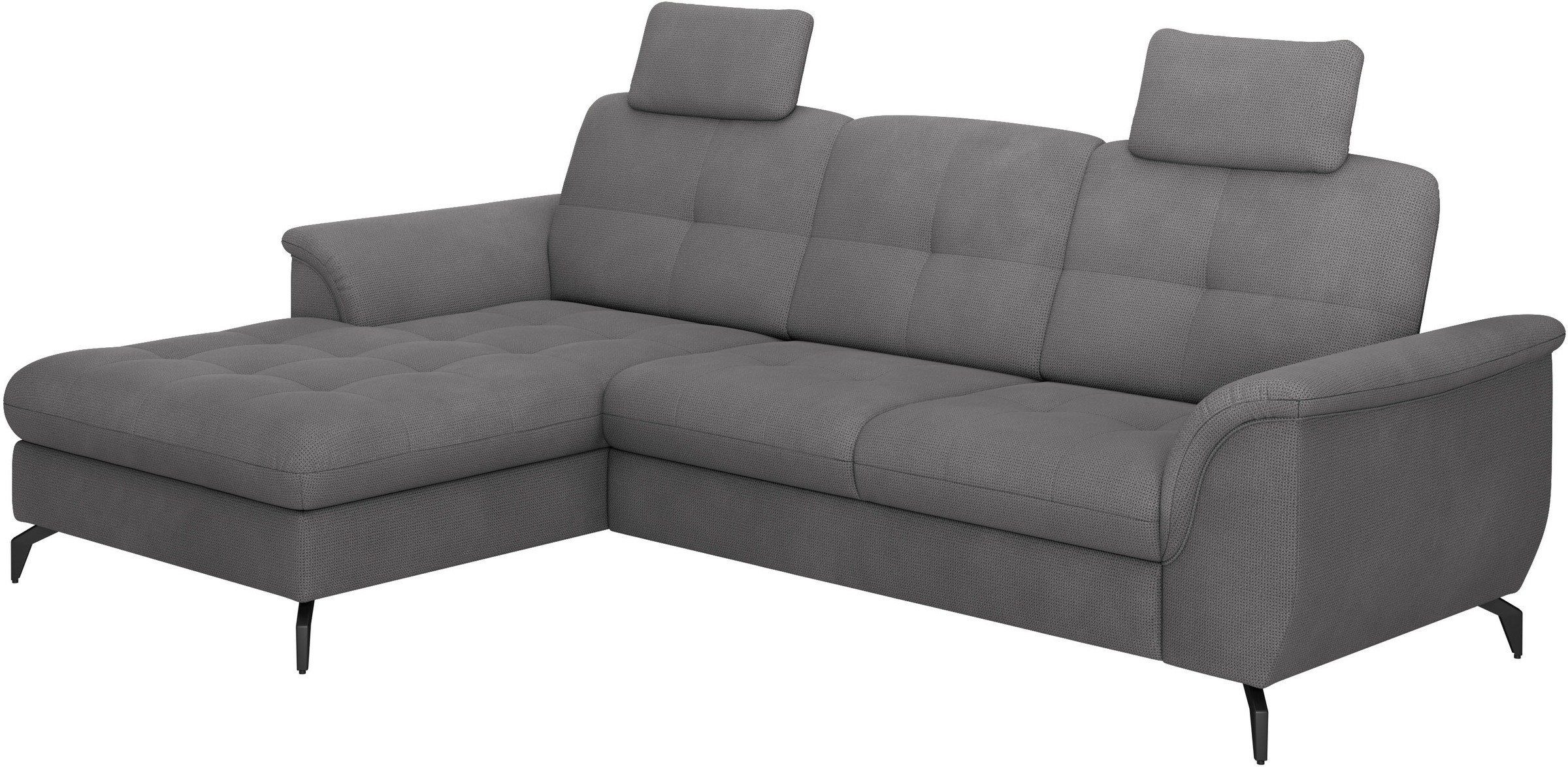 sit&more Ecksofa »Zora L-Form«, wahlweise mit Bettfunktion und Bettkasten