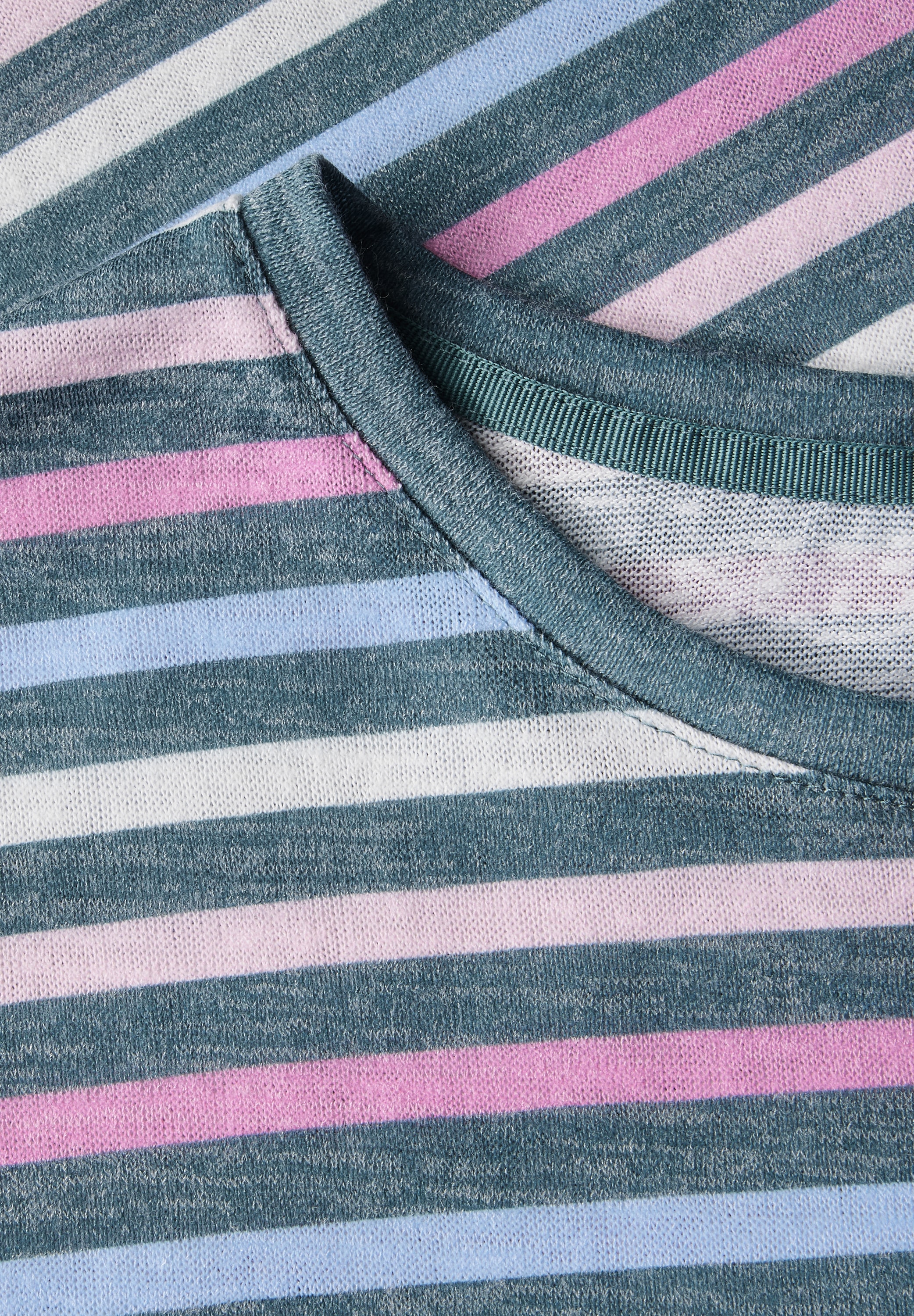 STREET ONE Shirttop, mit Streifenmuster