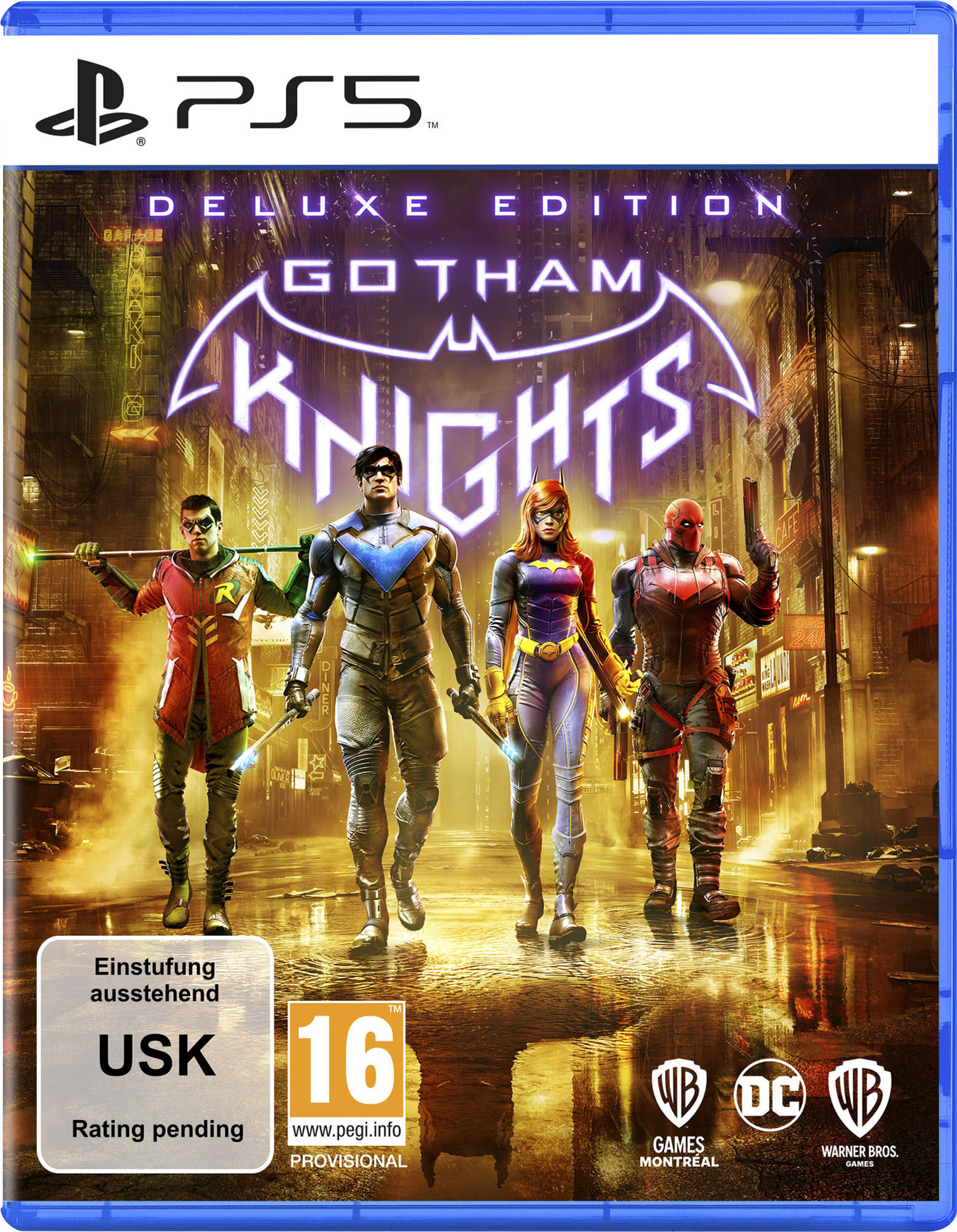 Warner Games Spielesoftware "Gotham Knights Deluxe Edition" PlayStation 5