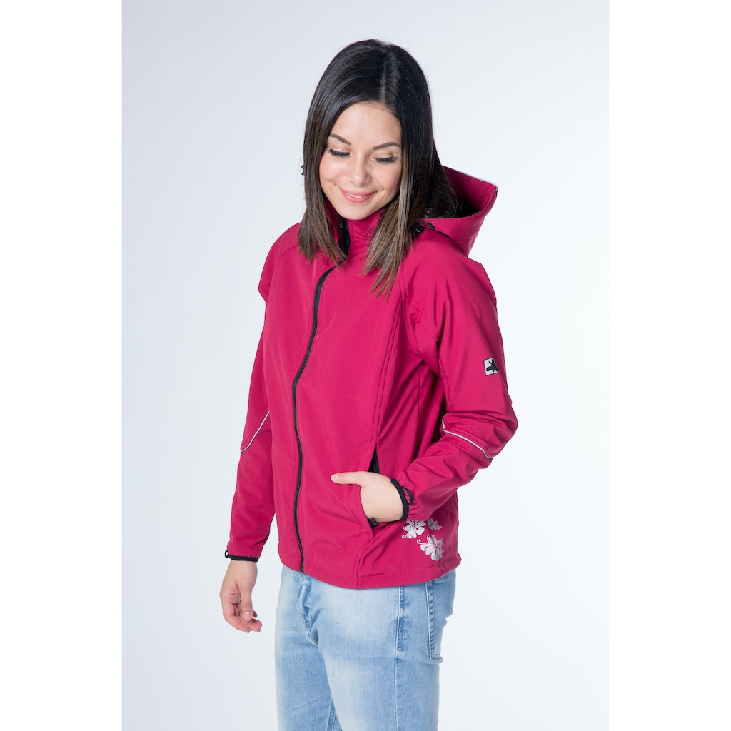 DEPROC Active Softshelljacke »NIGEL PEAK Women«, auch in Großen Größen erhältlich