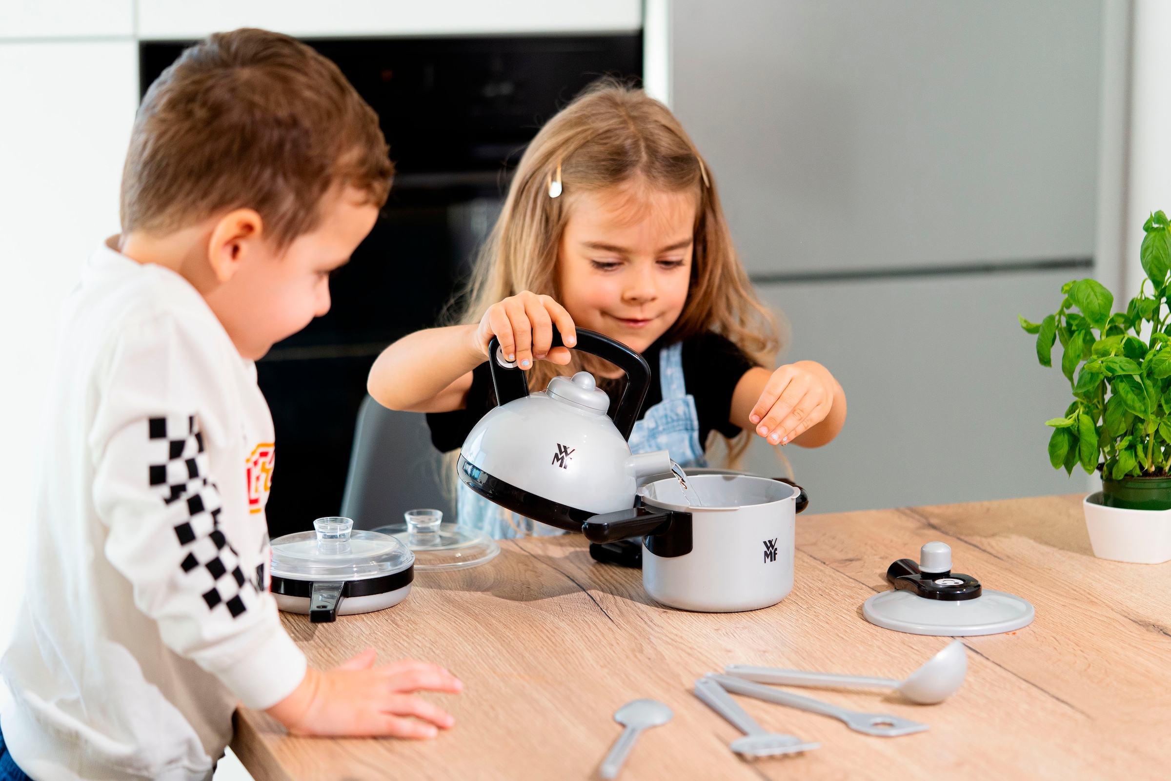 Klein Kinder-Küchenset »WMF-Topfsortiment«, Made in Germany