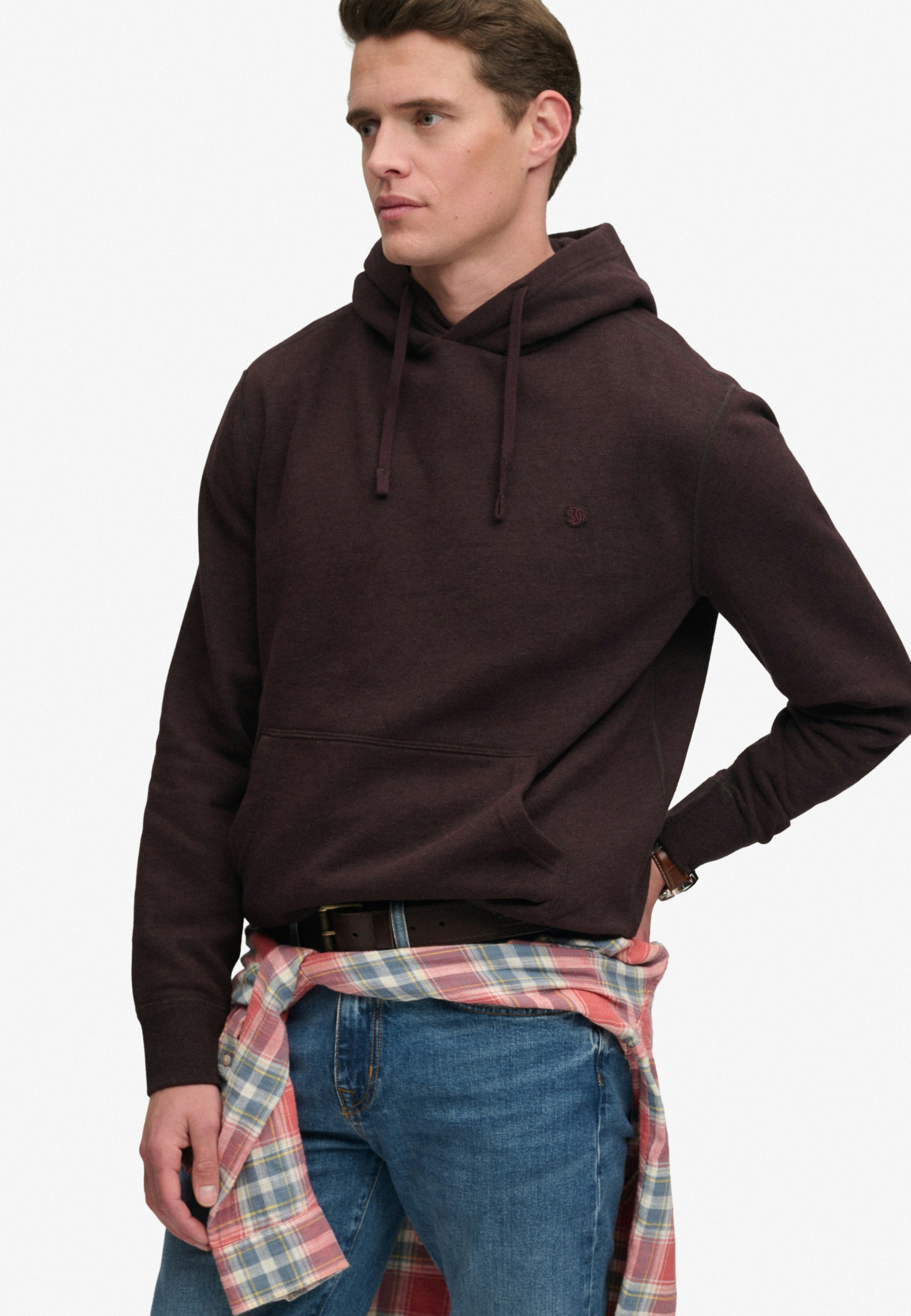 Superdry Kapuzensweatshirt »ESSENTIAL SDCO LOGO HOOD«, Baumwollmischung, regular fit

