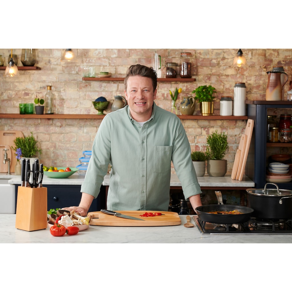 Tefal Brotmesser »Jamie Oliver K26703«, (1 tlg.), hohe Leistung, unverwechselbares Design, widerstandsfähig/langlebig