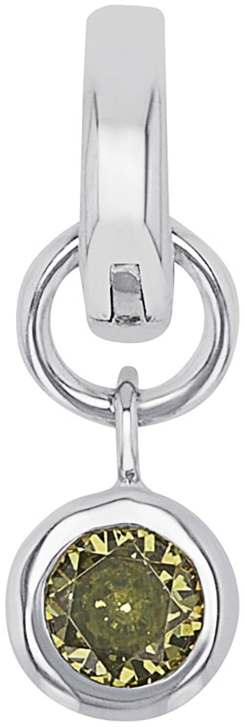 Amor Charm-Einhänger »Geburtsstein, 2038533,-534,-536,-537, 2038540,-541,-542,-543«, mit Zirkonia (synth.) oder Stein (synth.)