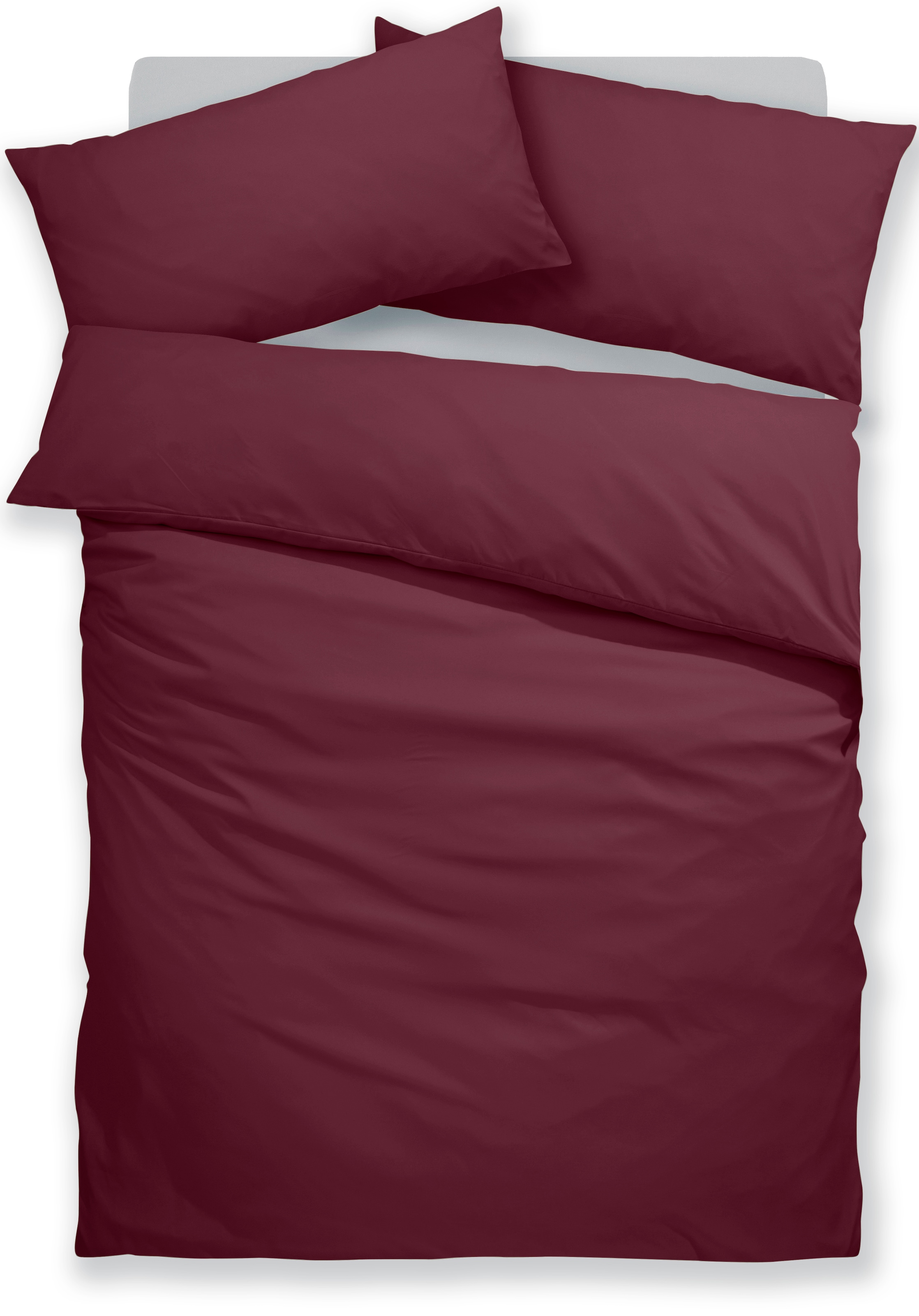 my home Bettwäsche »Desner«, Premium Qualität, 100 % Polyester, sehr weich, uni, ab 135x200 cm