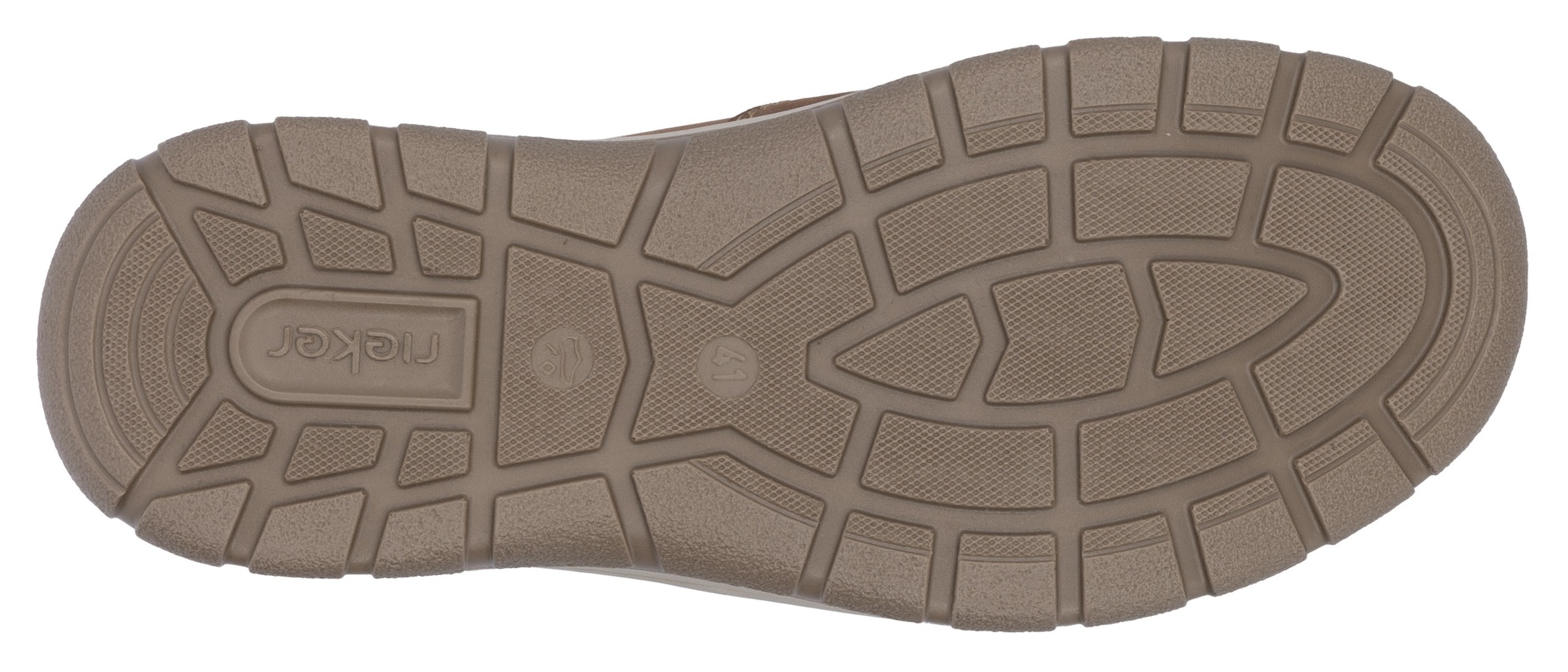 Rieker Slip-On Sneaker, Slipper, Freizeitschuh, Halbschuh mit Gummizug und Soft Einlegesohle