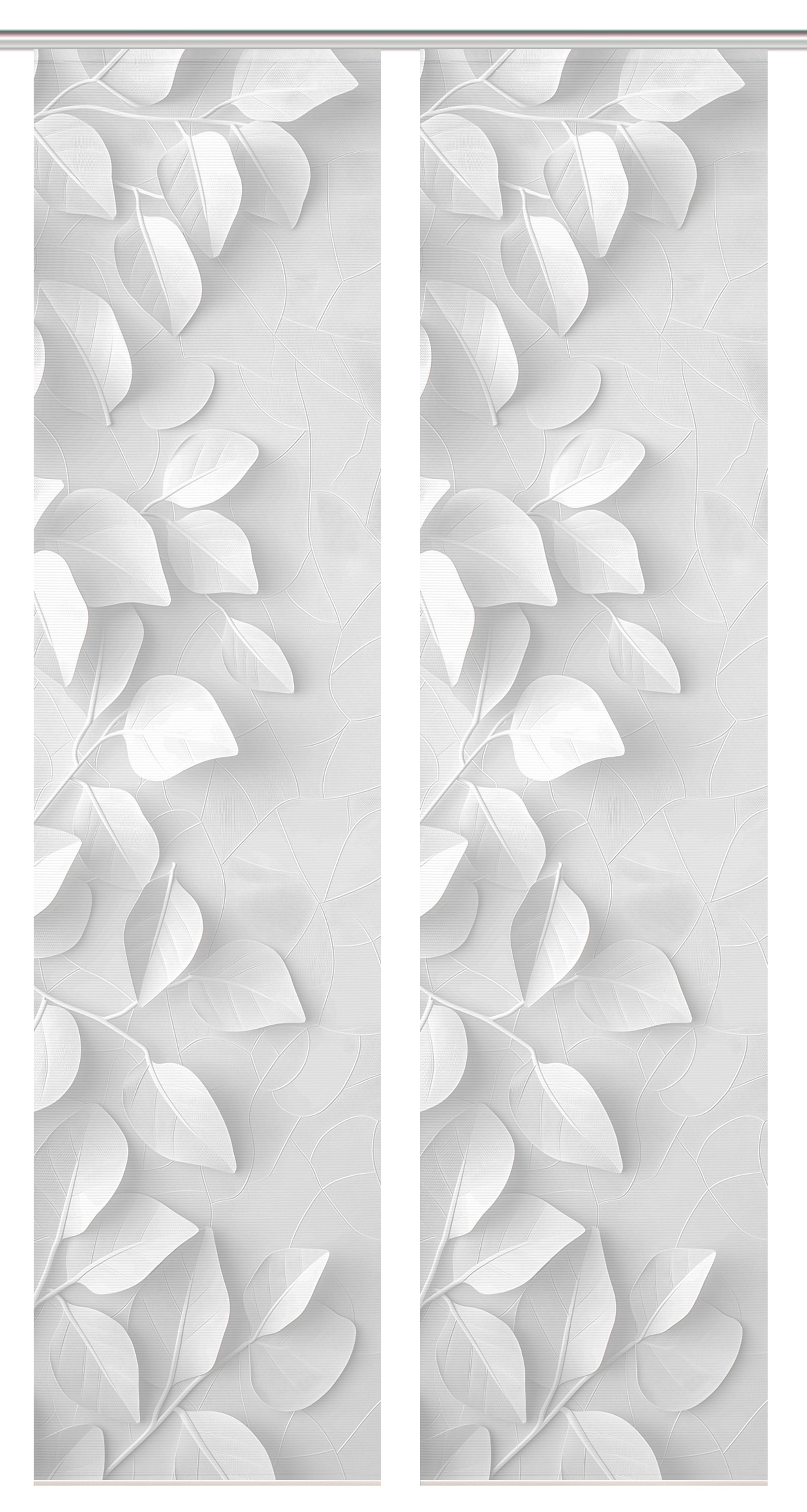 Vision S Schiebegardine »RIXA« Paneelwagen 2 Stk. tlg. Schiebevorhang,Bambusoptik,Digitaldruck,SET