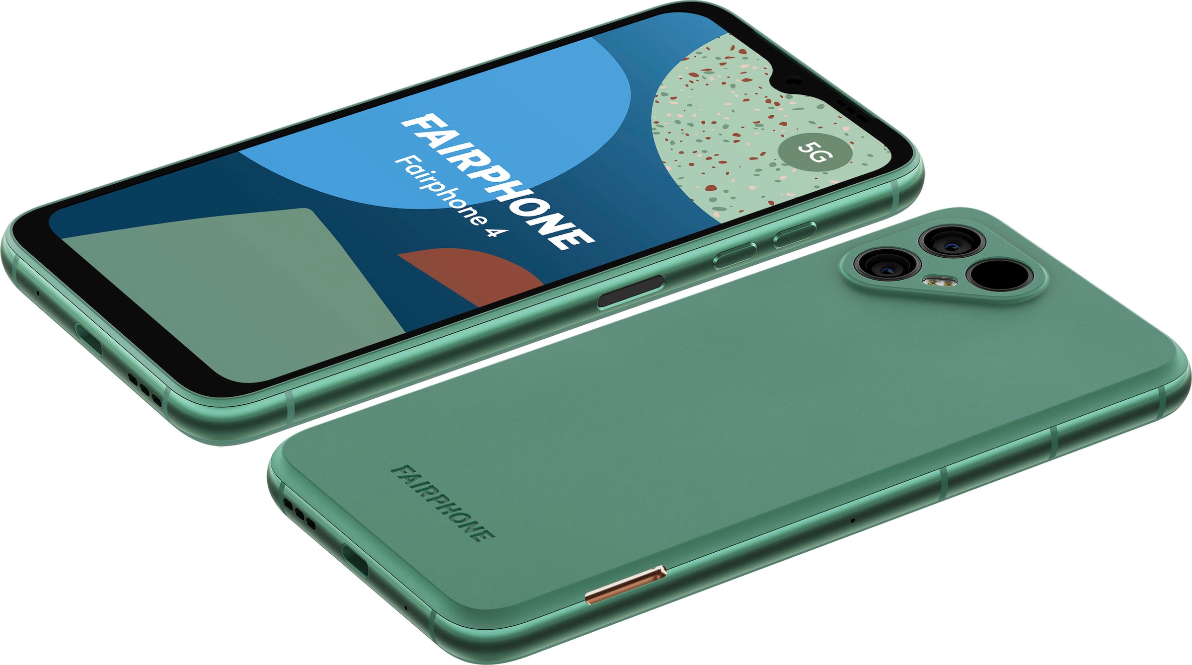 Fairphone Smartphone »Fairphone 4«, grün