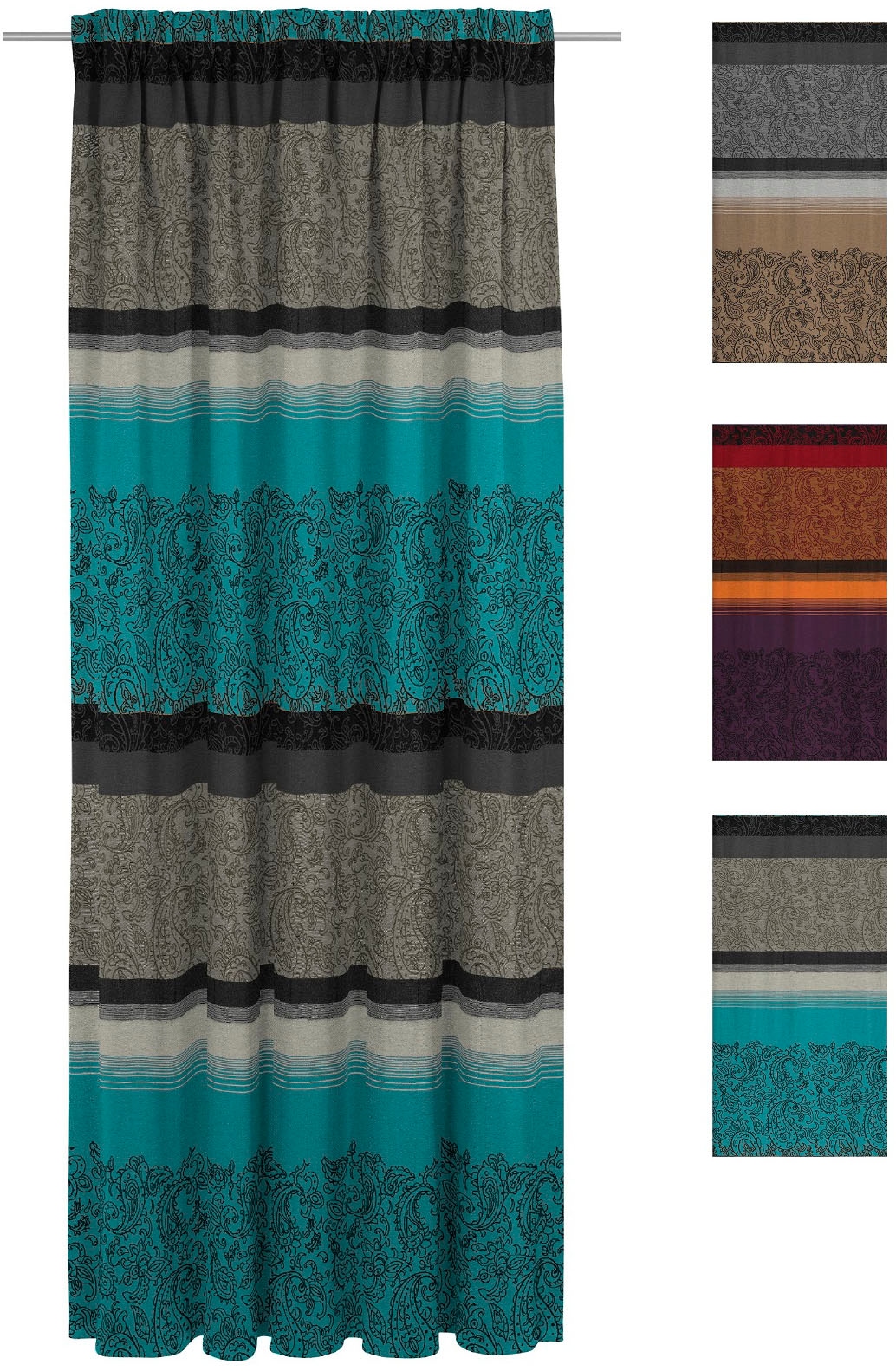 Wirth Vorhang »Maribor« Ösen 1 Stk. tlg.