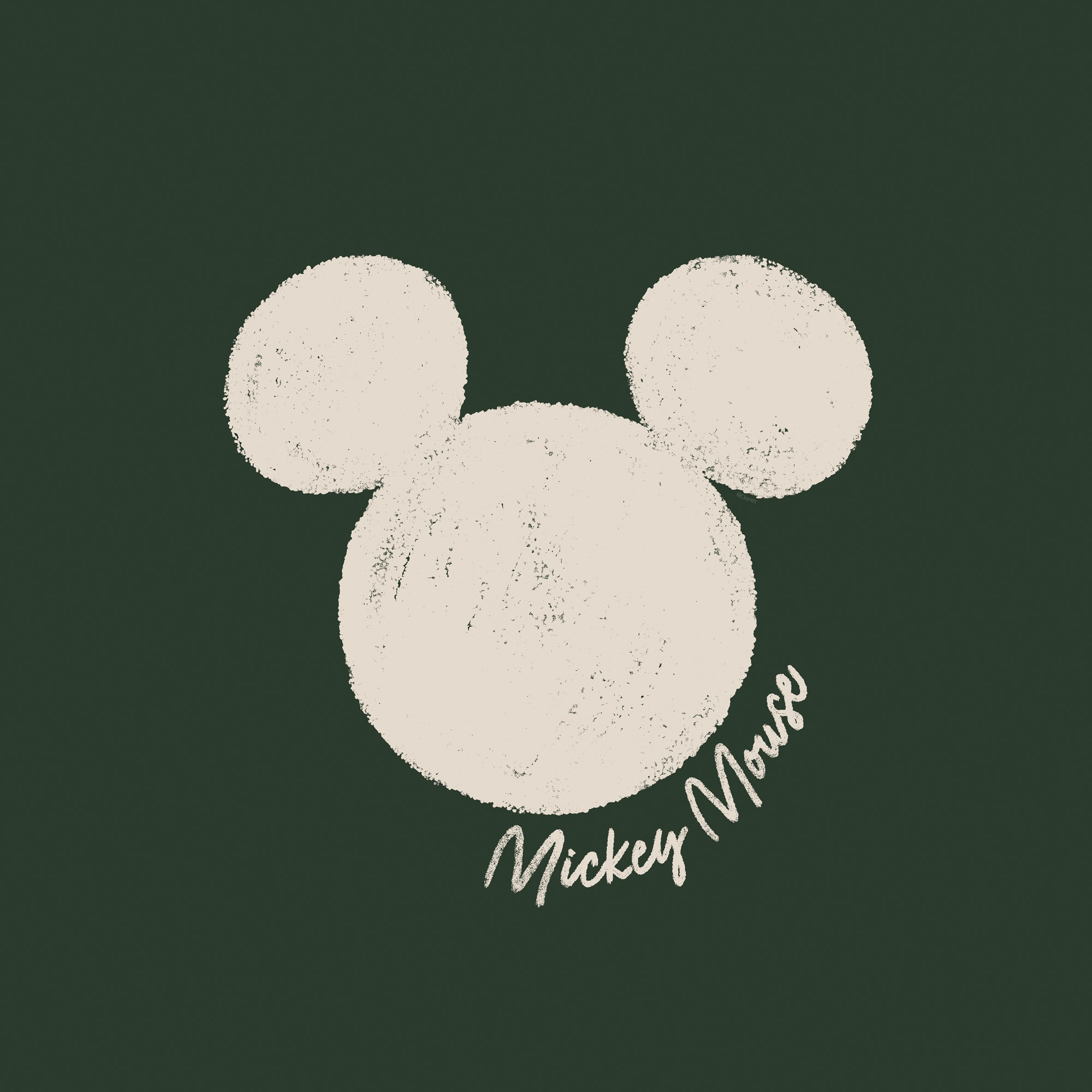 Komar Leinwandbild »Disney Mickey Mouse Stamp«, Disney, (Set, 1 St.), 40 x 40 cm (Breite x Höhe) - Kinderzimmer, Dekoration