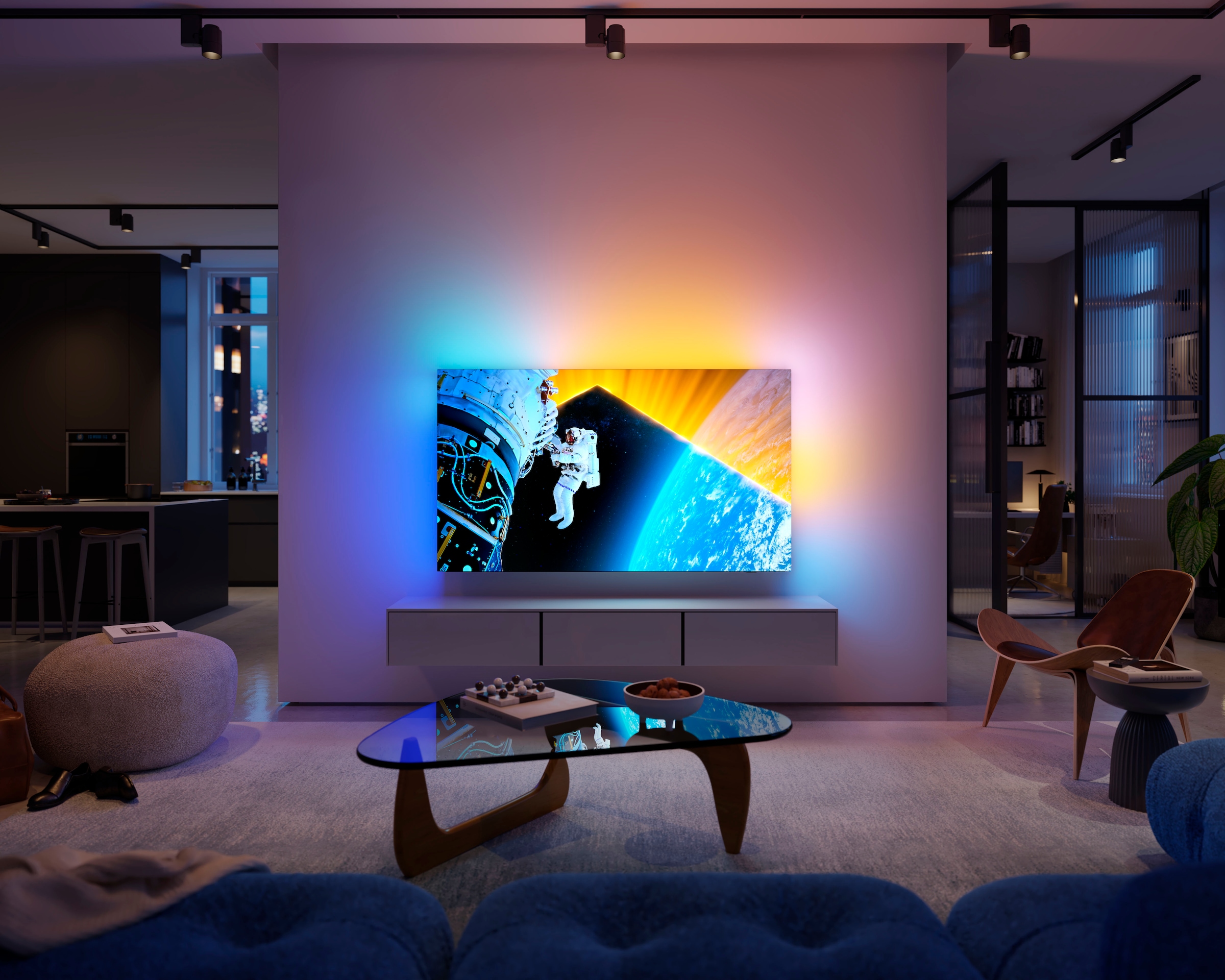 Philips OLED-Fernseher »77OLED809/12«, 4K Ultra HD, Smart-TV-Google TV