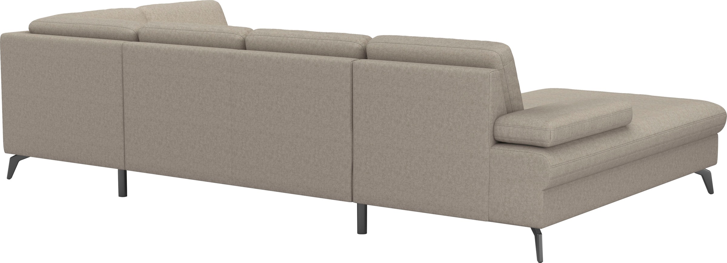 sit&more Wohnlandschaft »Morris Jubi U-Form«, inkl. Armteilfunktion und 1 Zierkissen, wahlweise mit Bettfunktion